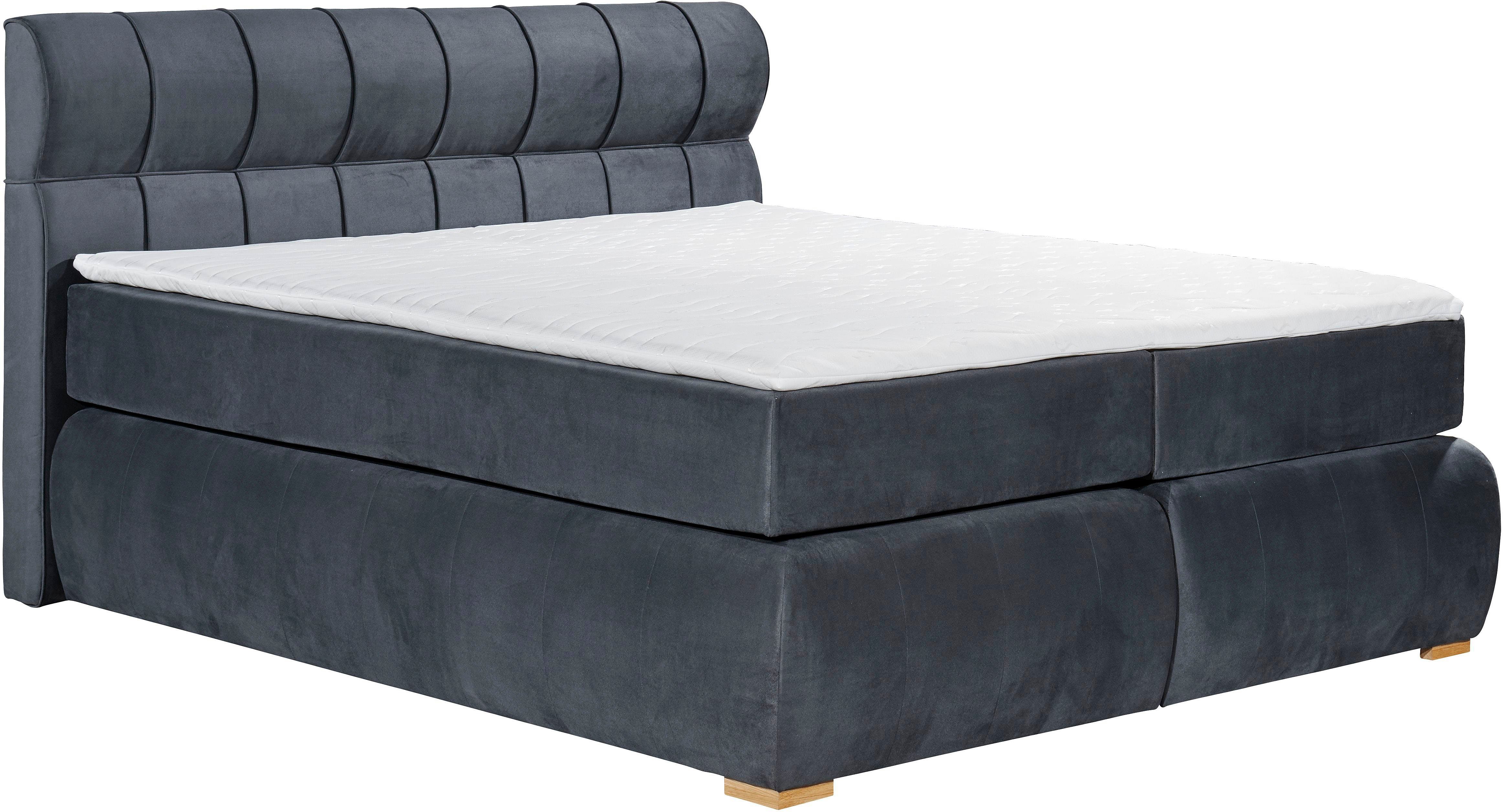 Places of Style Boxspring Felicia in h4, incl. matrastopper en bedbox