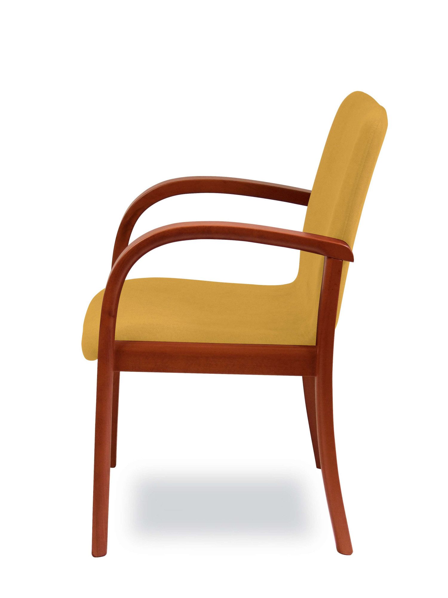 Home affaire Eetkamerstoel LINA707 Extra-comfort, vlekbestendig weefsel, massief hout (1 stuk)