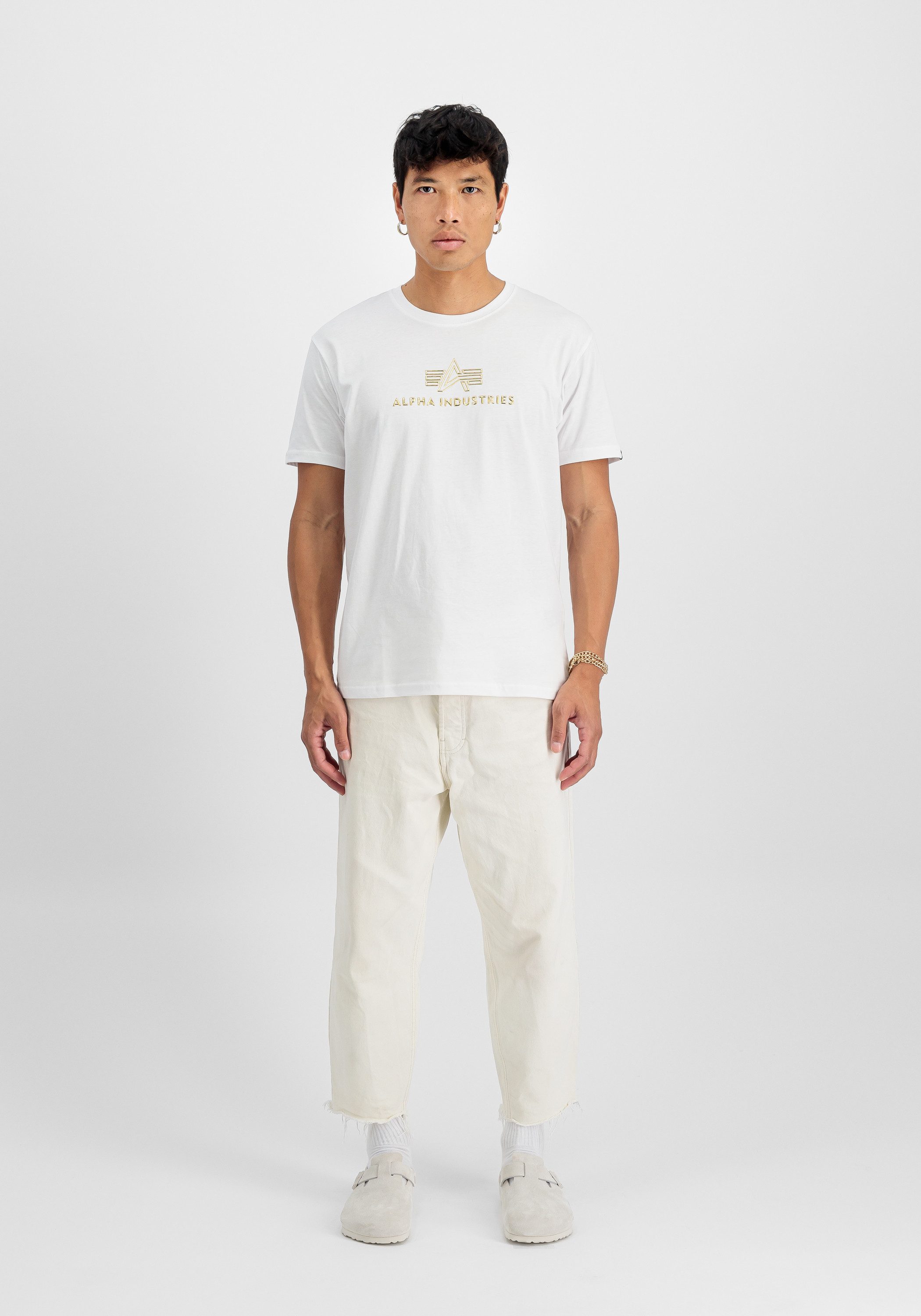 Alpha Industries T-shirt Basic Mid Logo TPU T-Shirt