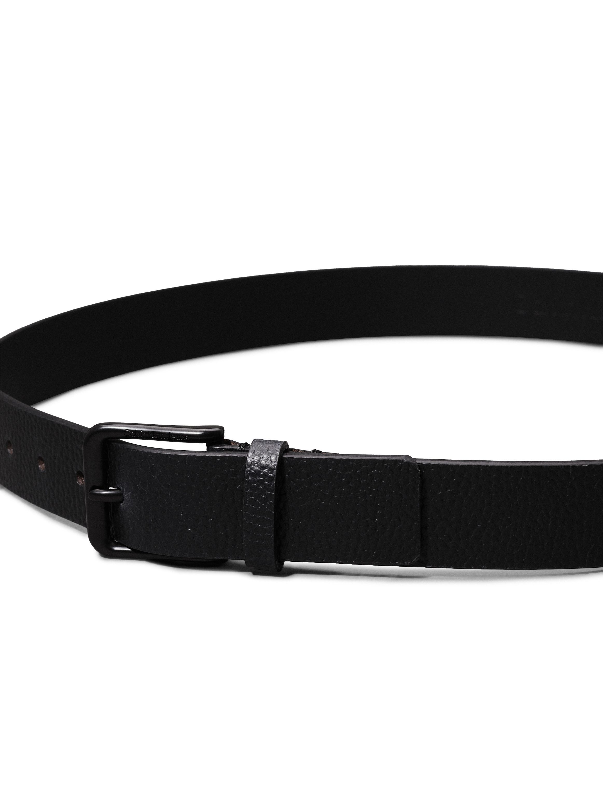 Calvin Klein Leren riem CLASSIC CASUAL BELT 35MM Logoprand, eenvoudige doornsluiting