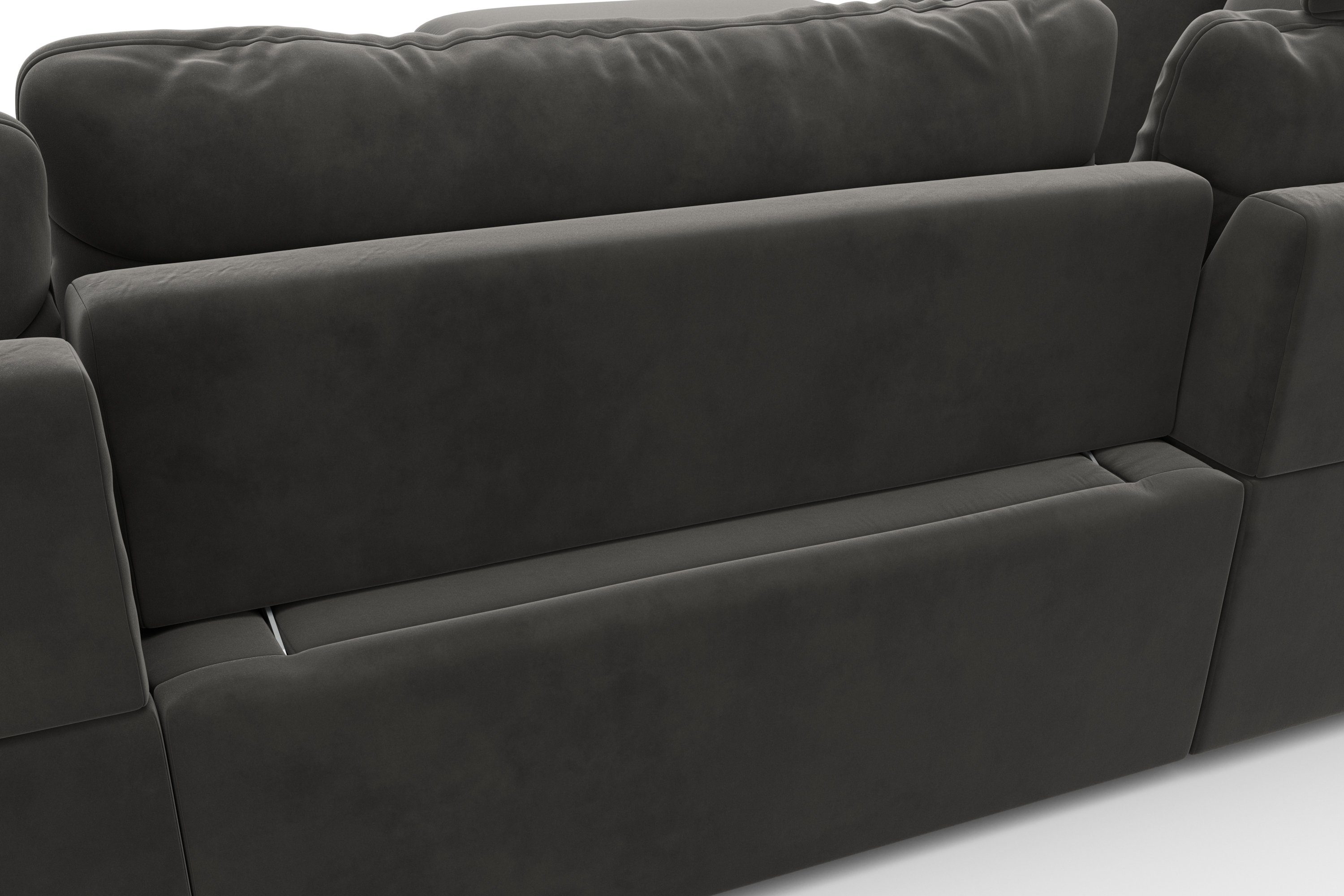 sit&more Hoekbank Cadabra L-vorm Breedte 356 cm, met zitdiepteverstelling