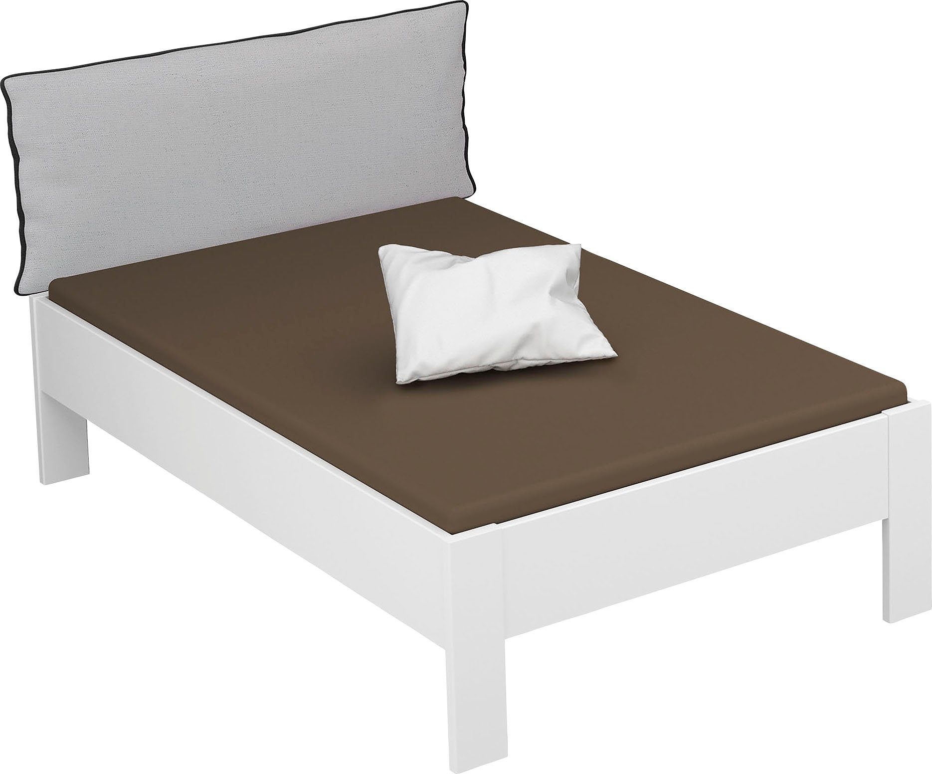 rauch Futonbed Aditio Hoofdbord weefstof met afgezette opstaande naad