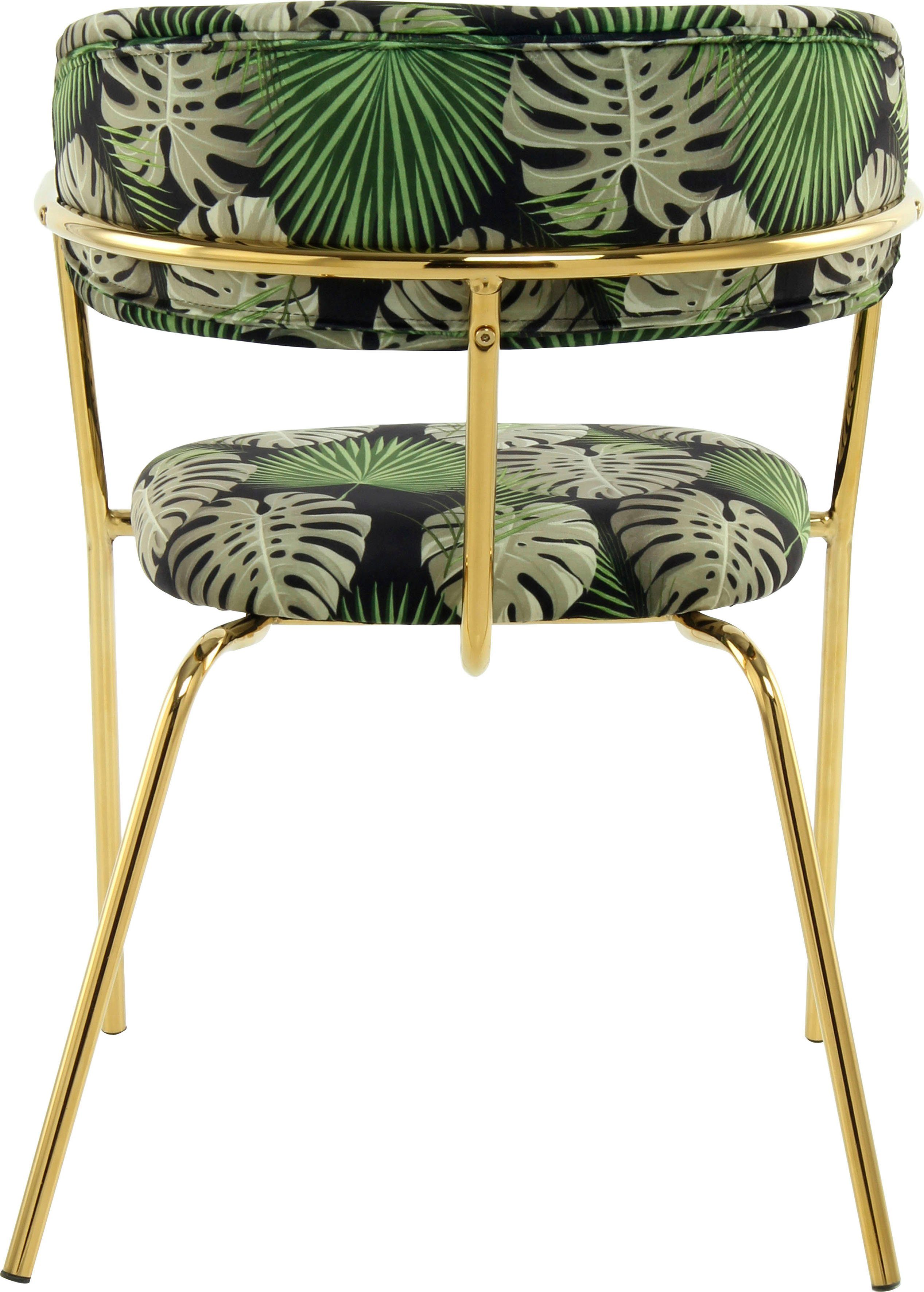 Kayoom Stoel Forest 625 2-delige set, fluweelzachte bekleding met hoog zitcomfort (set, 2 stuks)