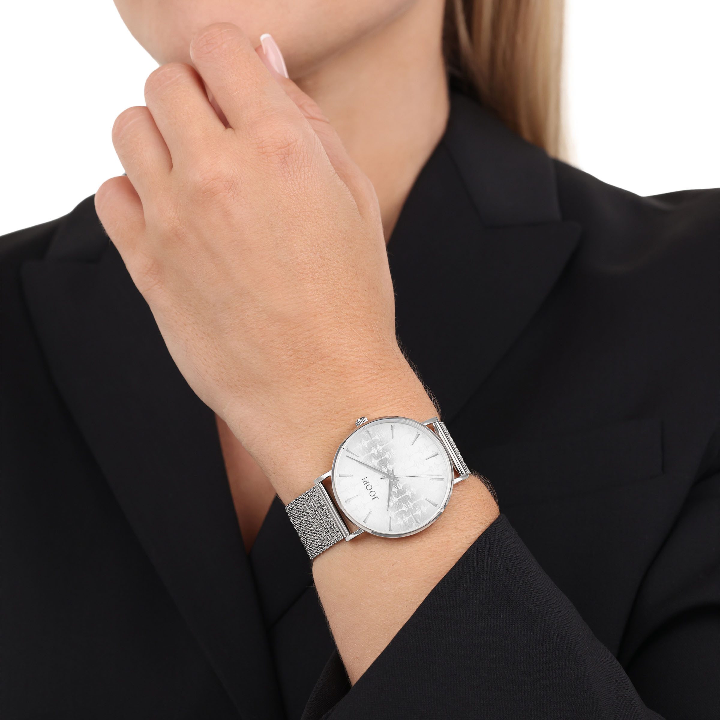 Joop! Kwartshorloge Horloge, dameshorloge, stalen armband