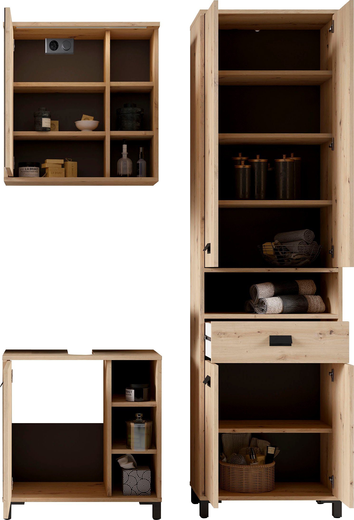 byLIVING Badkamerserie Wellness (3-delig)