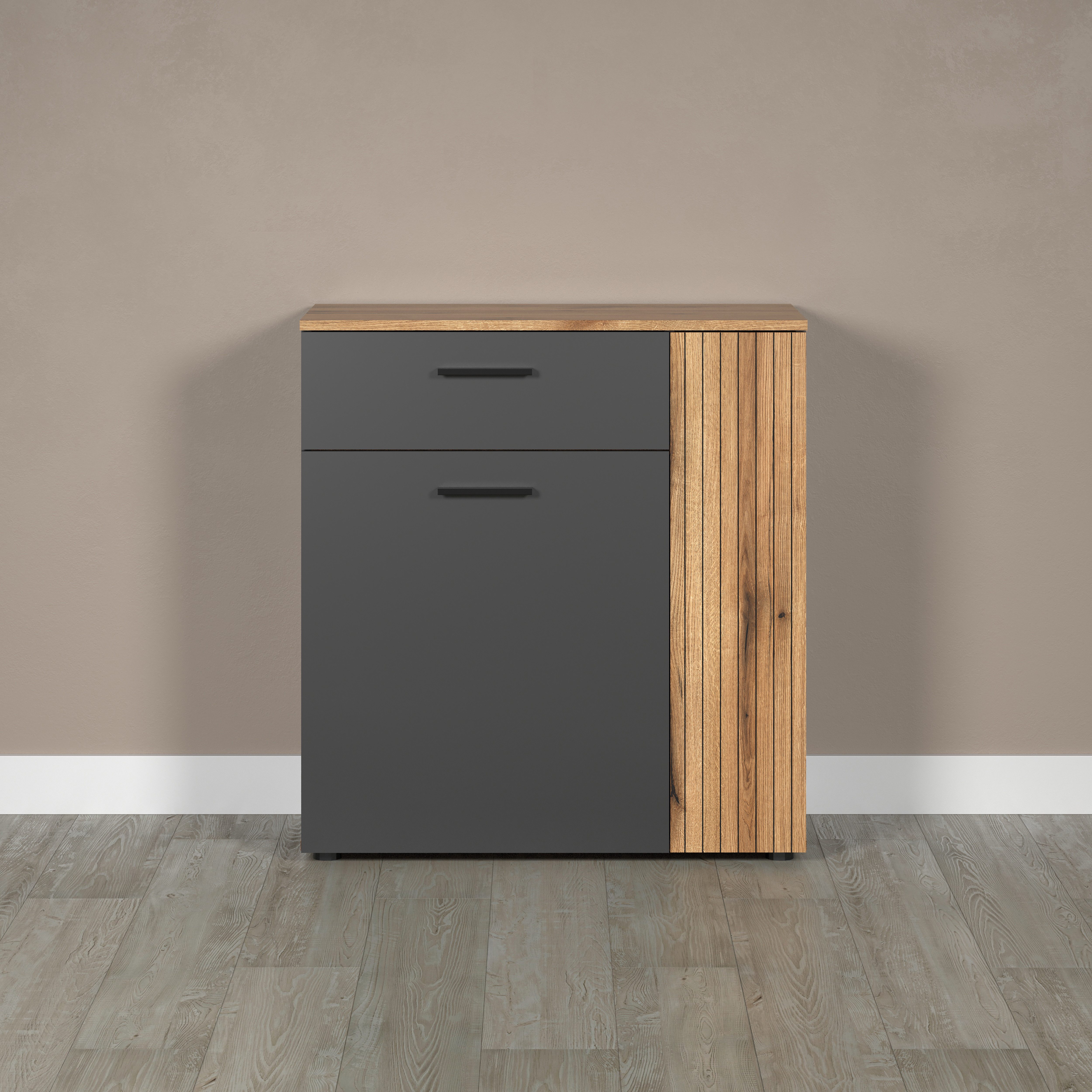 INOSIGN Kast Estepona Opbergkast voor vele ruimtes - (B/D/H) 80/38/86 cm (1 stuk)