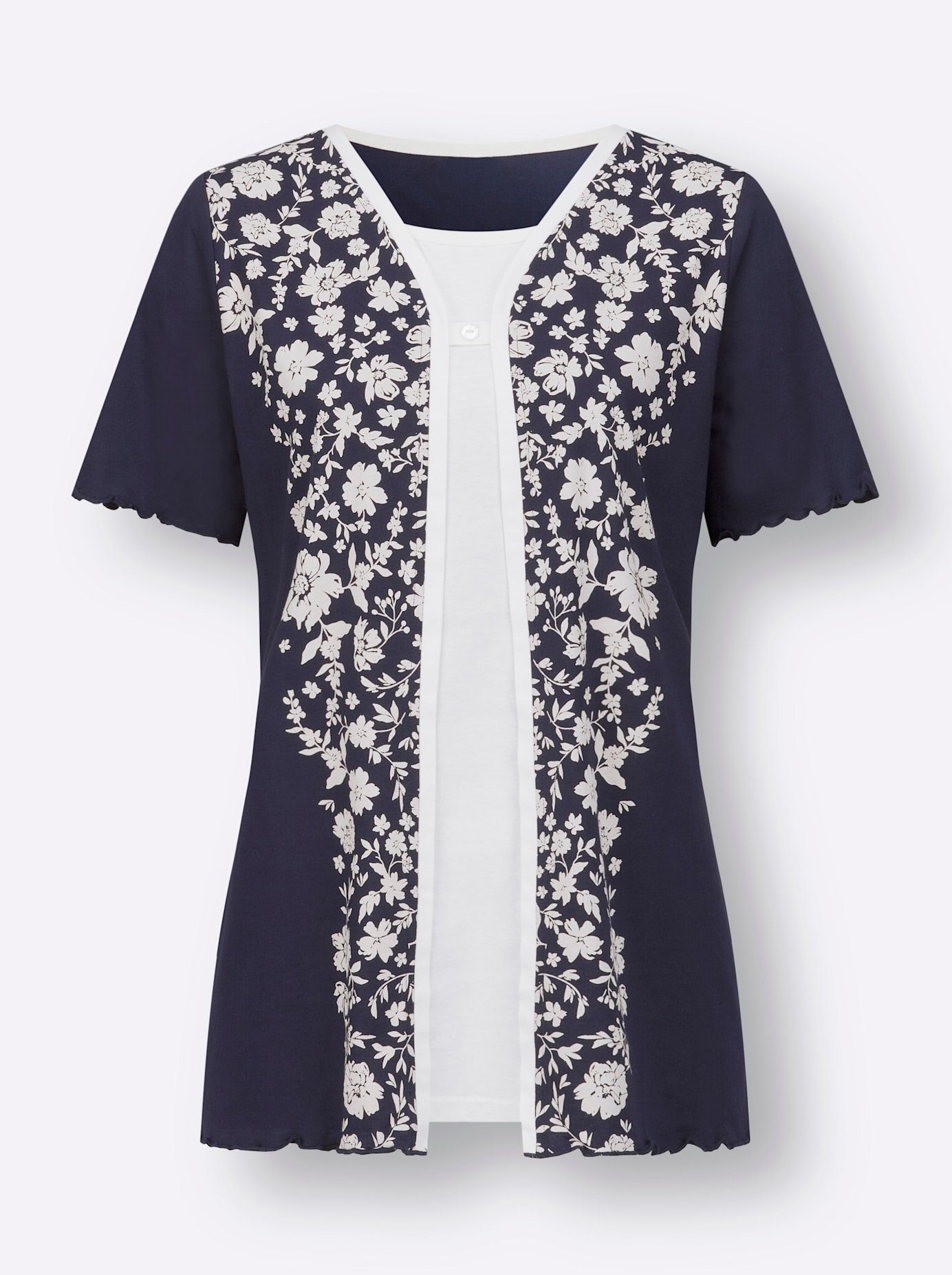 Classic Basics 2-in-1-shirt (1-delig)