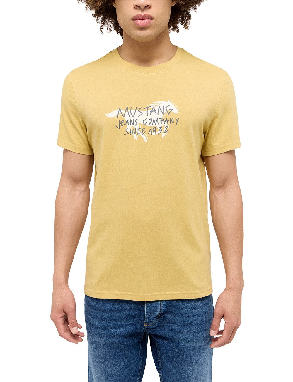 MUSTANG Shirt met korte mouwen Heren T-Shirt