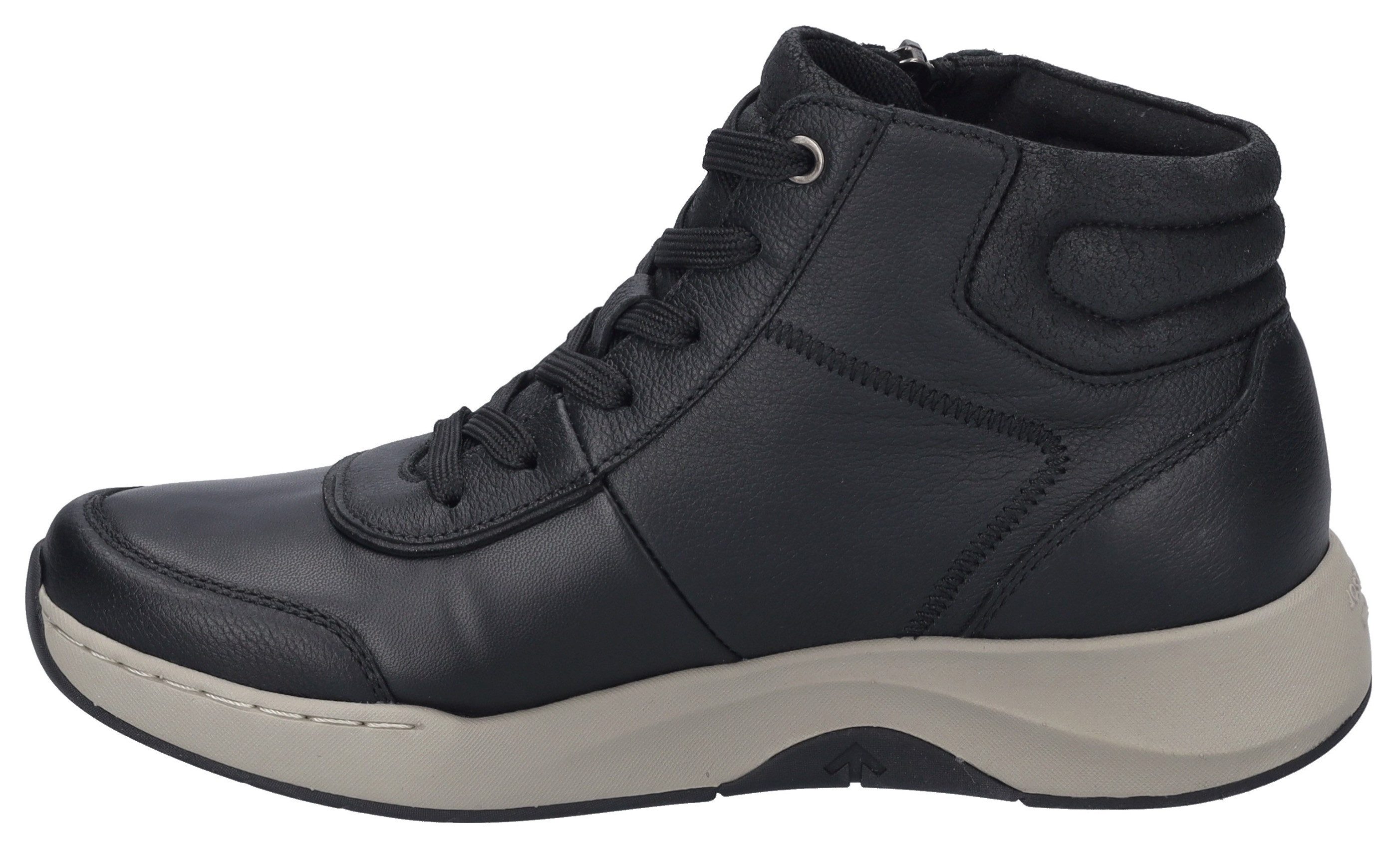 Josef Seibel Sneakers Elli 01 Trekkinglaarzen, veterschoenen, comfort schoen met verwisselbare binnenzool