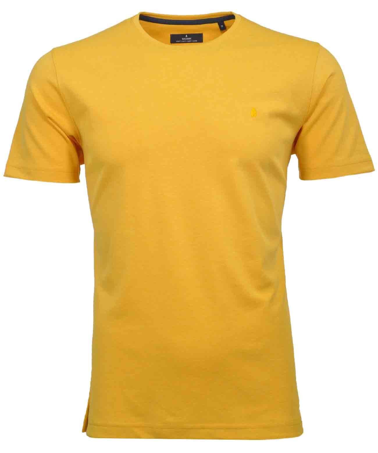 RAGMAN T-shirt heren t-shirts maat 3XL geel