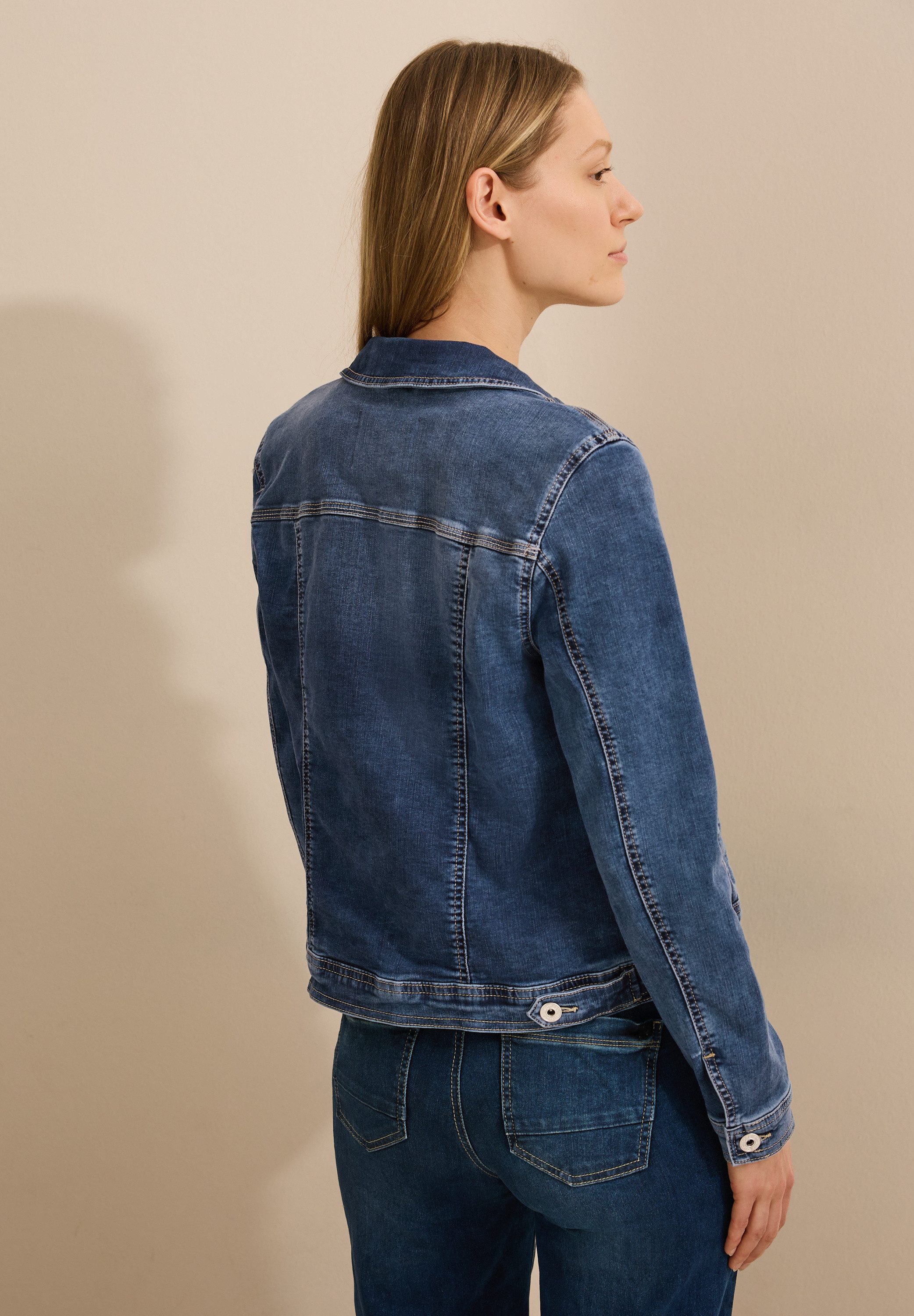 Cecil Jeansjack met borstzakken