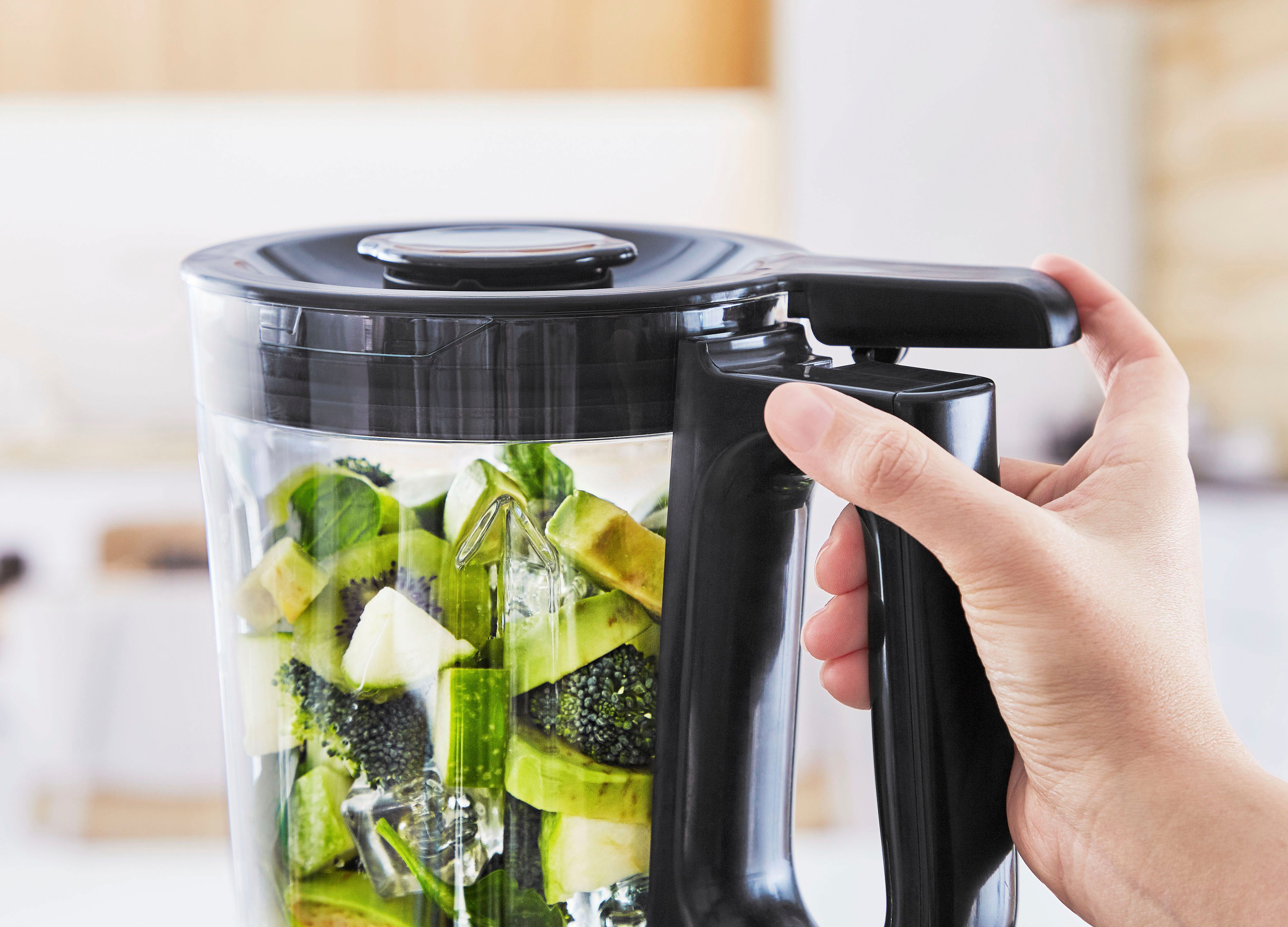 Tefal Blender BL91HD Infiny Mix+ Highspeed 5 automatische programma's, messen met titaniumcoating