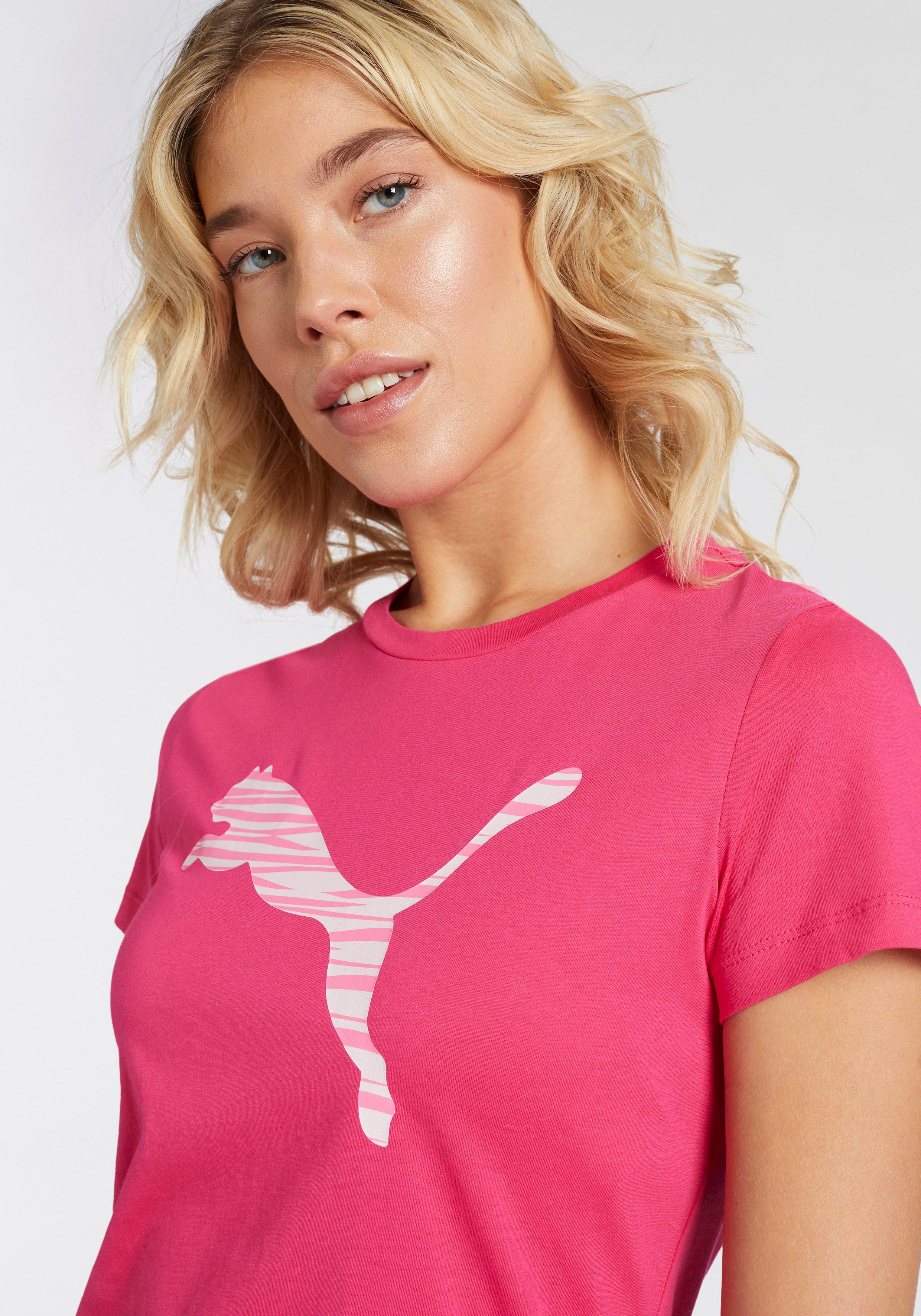 PUMA T-shirt ESS+ LOGO LAB TEE (1-delig)