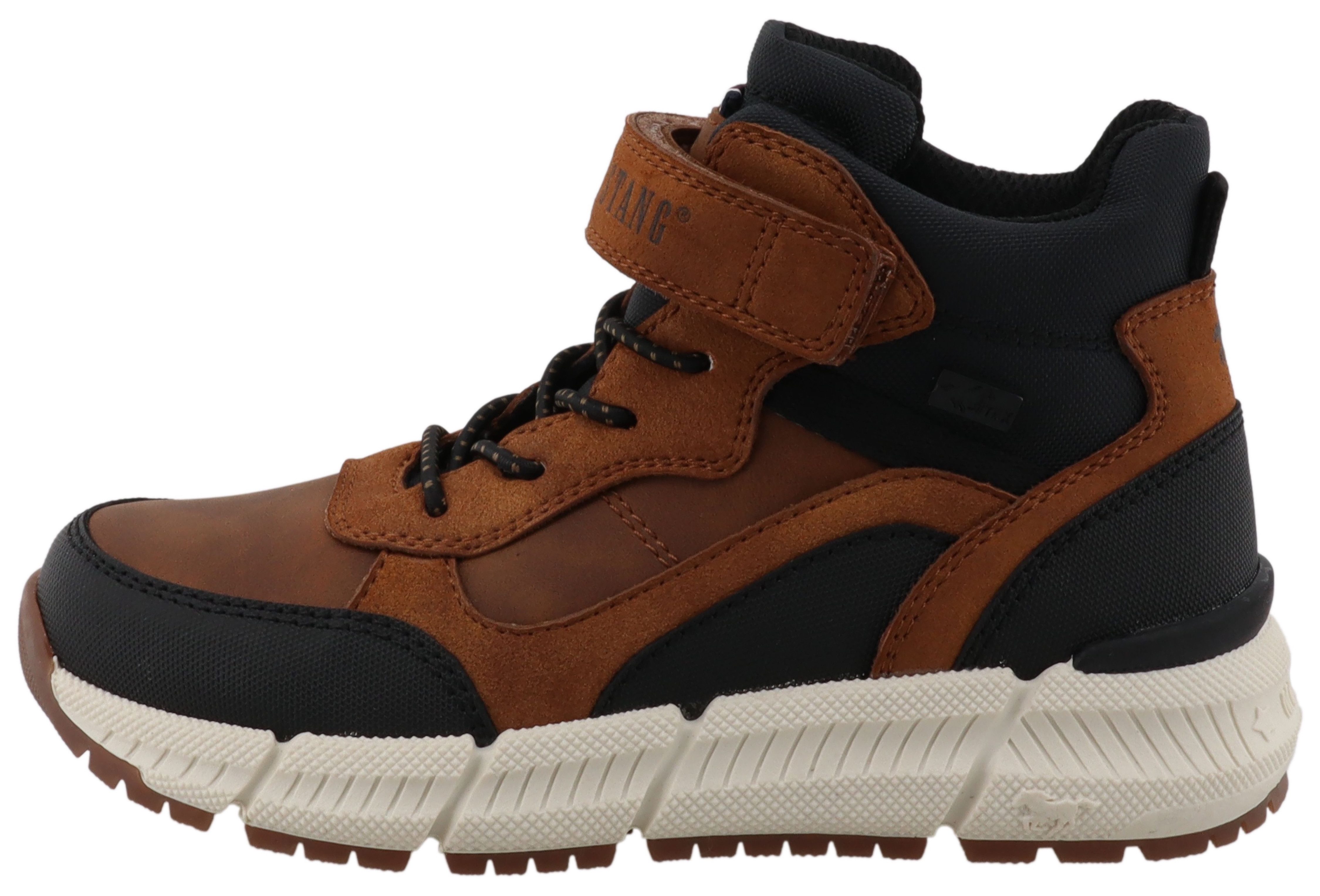 Mustang Shoes Klimschoenen Enzo High top sneaker, veterboots met TEX-membraan