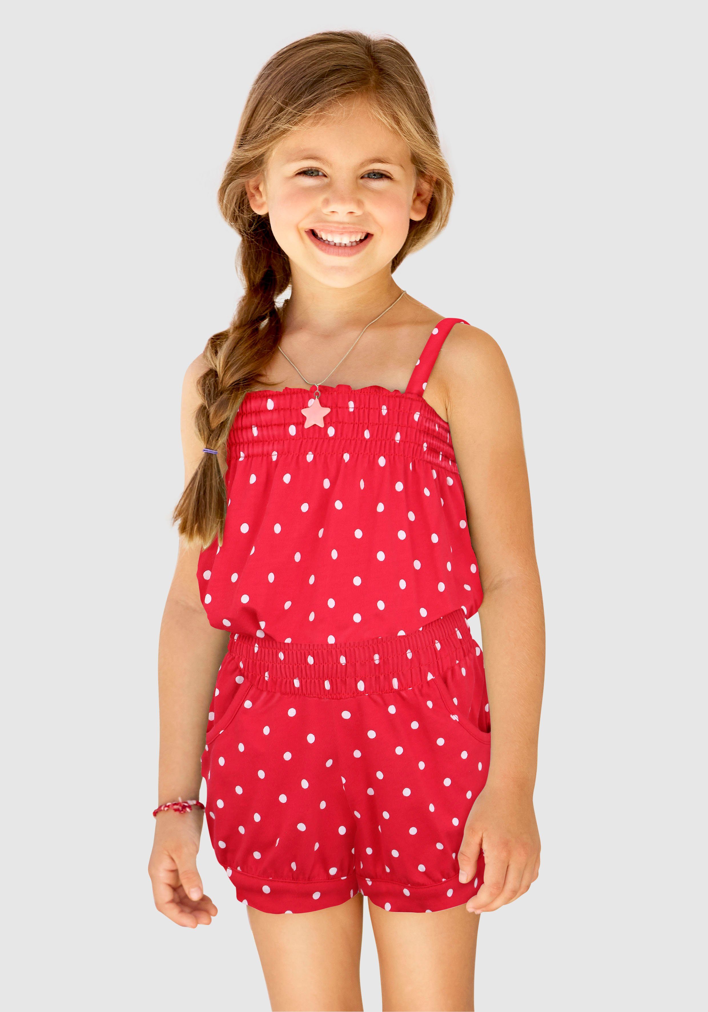 KIDSWORLD Korte jumpsuit Voor kleine meisjes