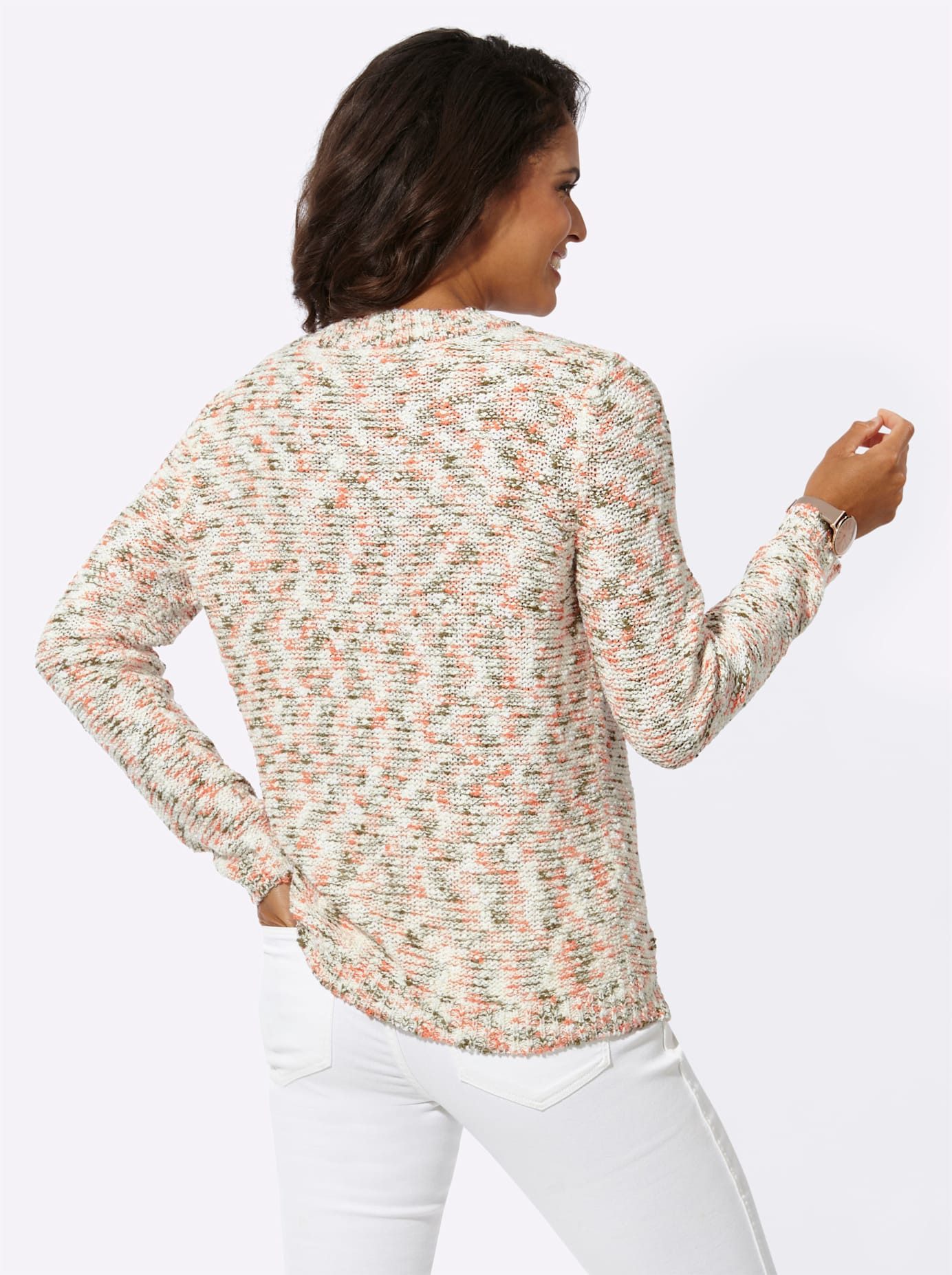 Casual Looks Trui met V-hals Trui