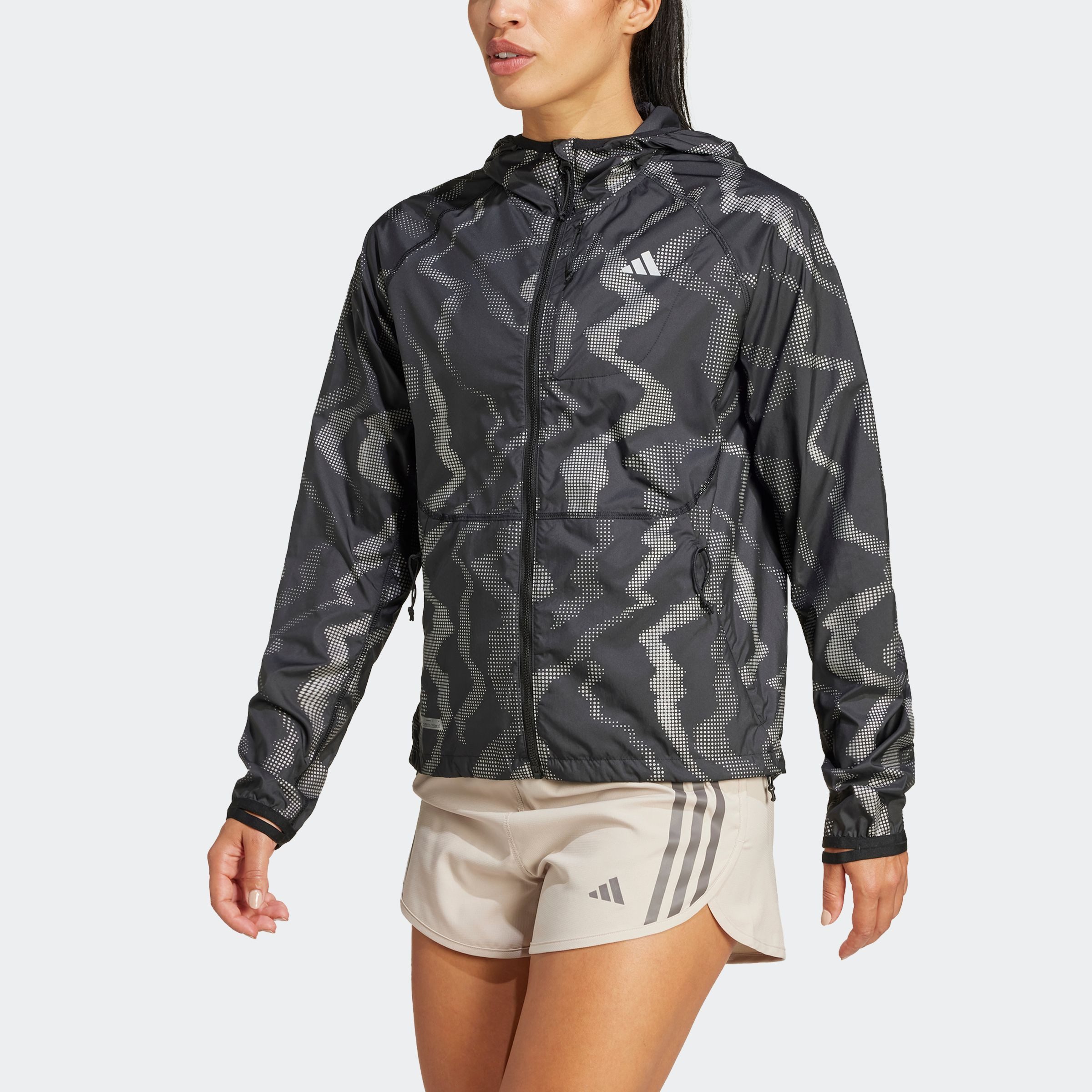 adidas Performance Runningjack ULT PREM JKT Reflecterend voor zichtbaarheid in de schemering