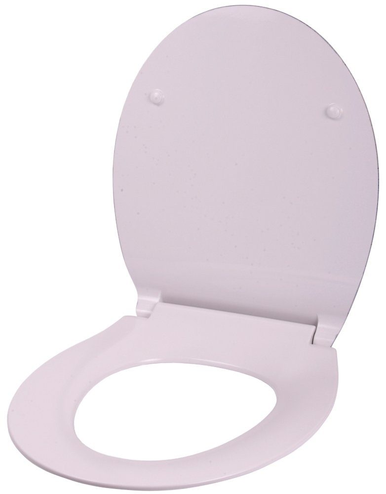 Sanilo Toiletzitting Flat Bastia met soft-closemechanisme