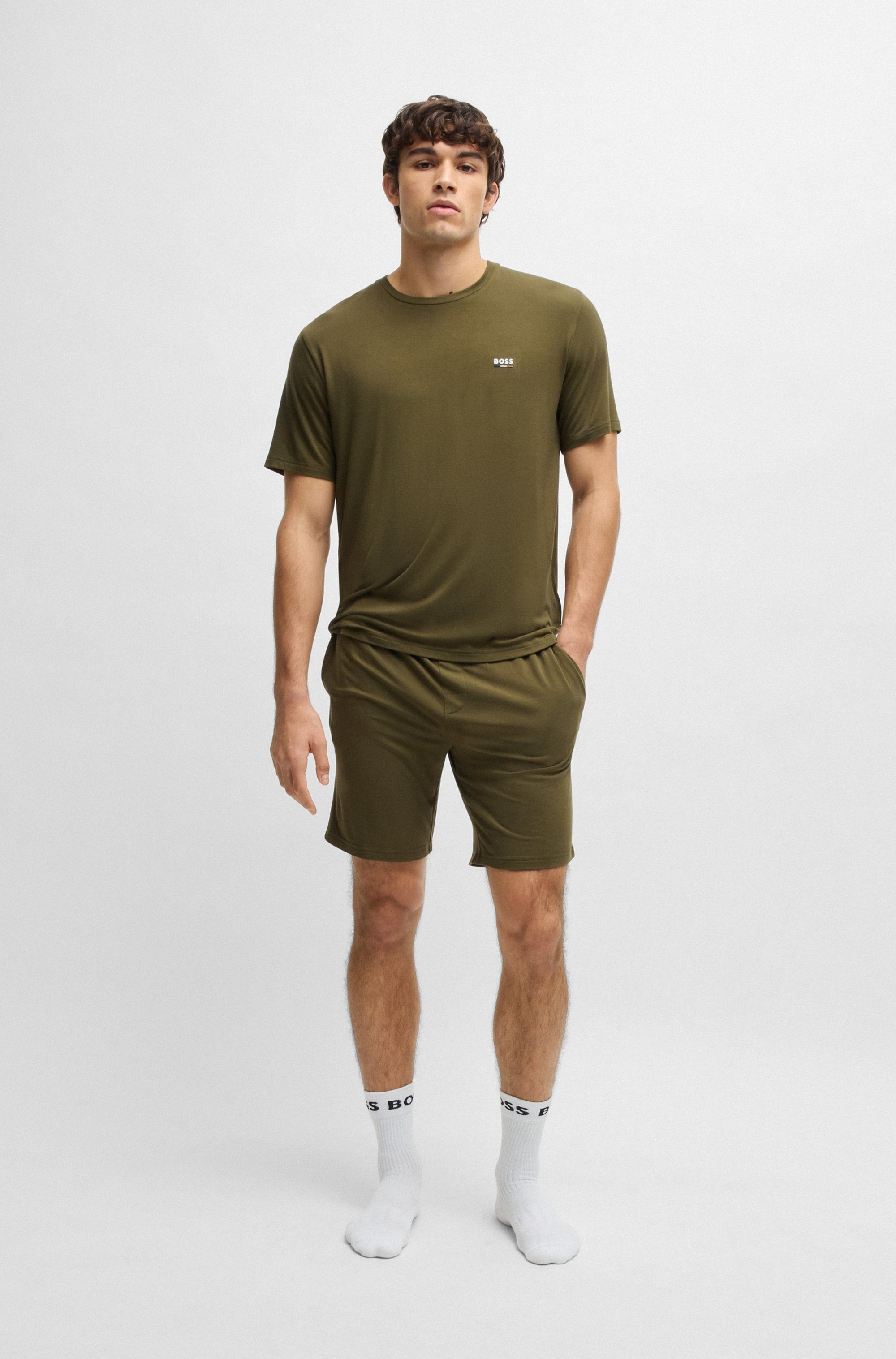 BOSS Shortama Bamboo Short Set (2-delig)