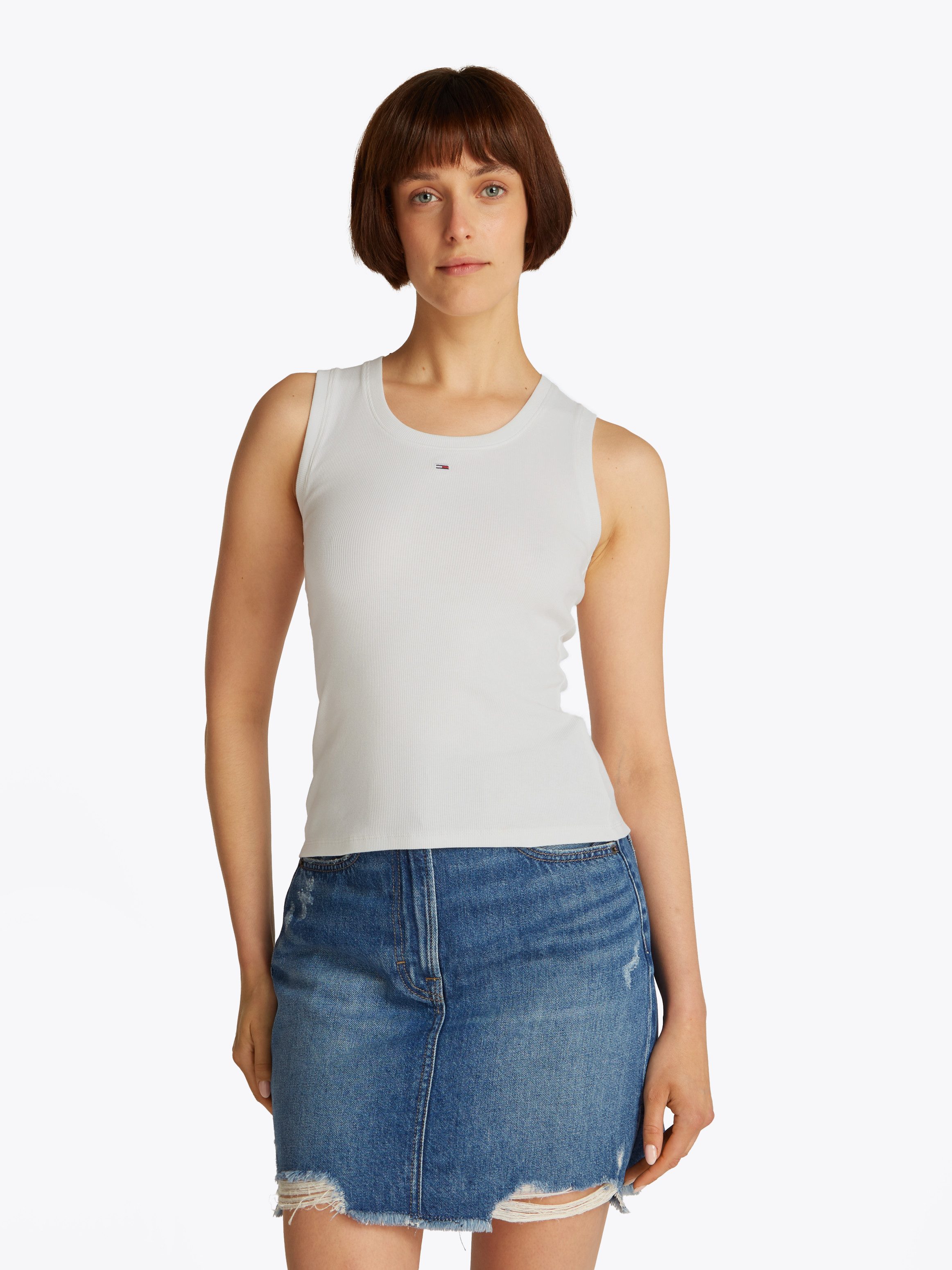 TOMMY JEANS Tanktop TJW ESSENTIAL RIB TANK EXT