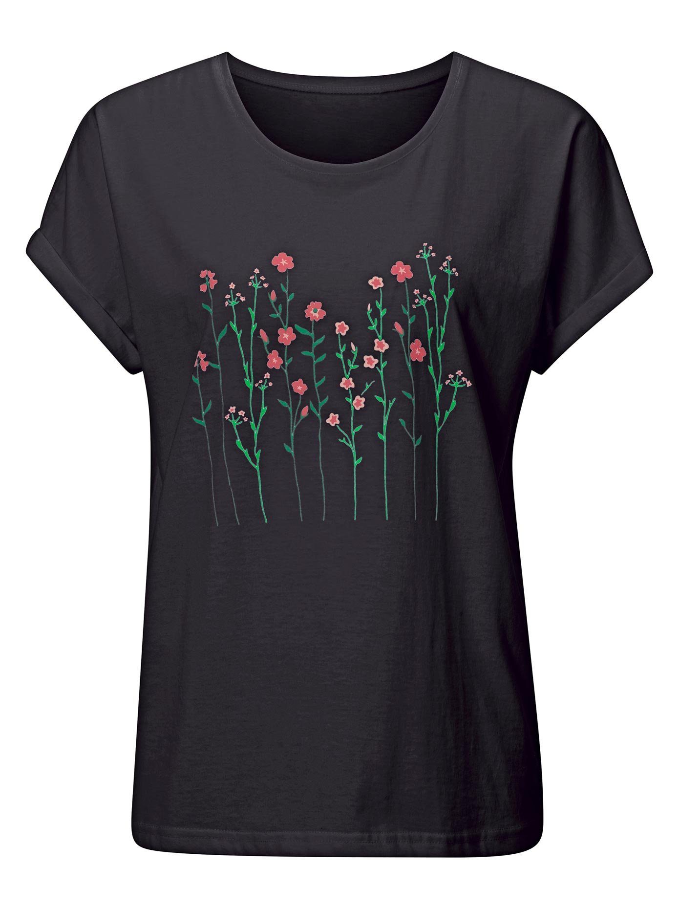 Classic Basics Shirt met ronde hals Shirt (1-delig)