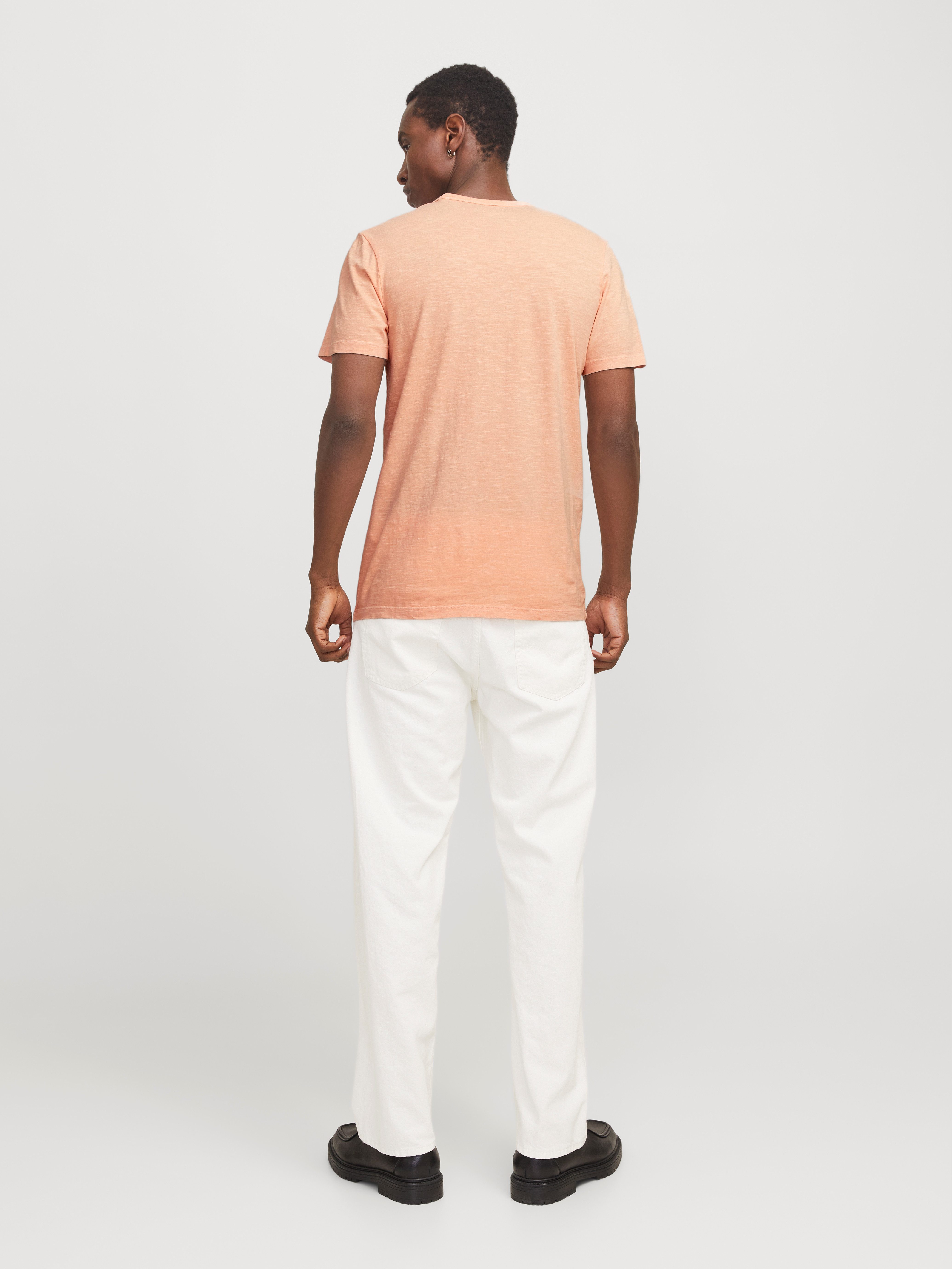 Jack & Jones T-shirt JJESPLIT NECK TEE SS NOOS