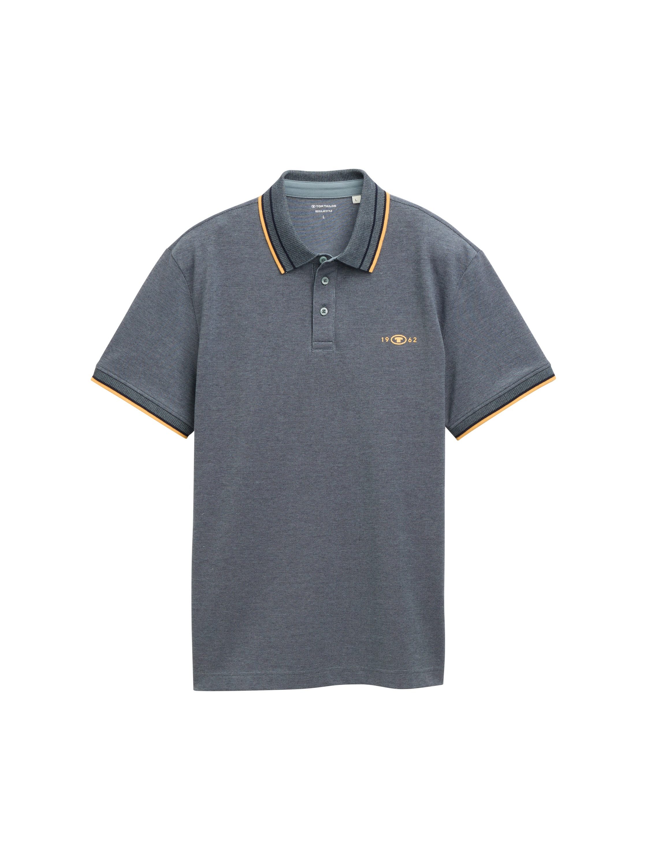 Tom Tailor Poloshirt met geborduurd logo