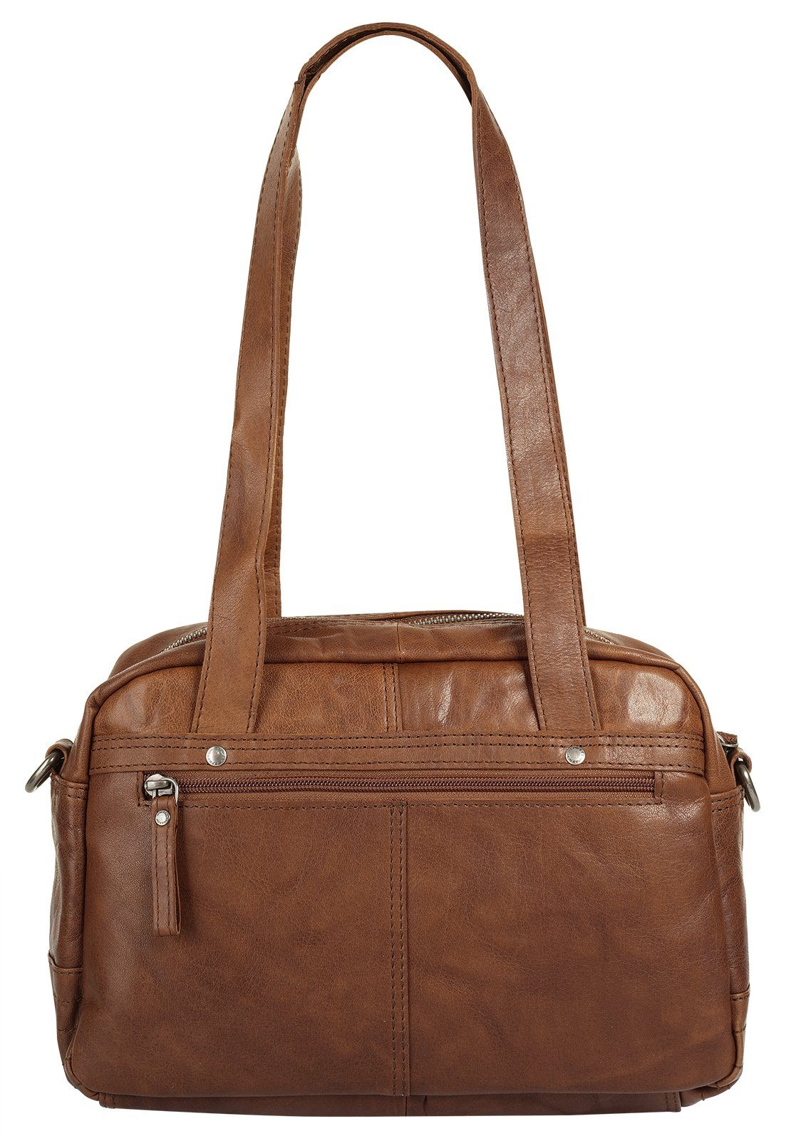 Spikes & Sparrow Tas echt leder