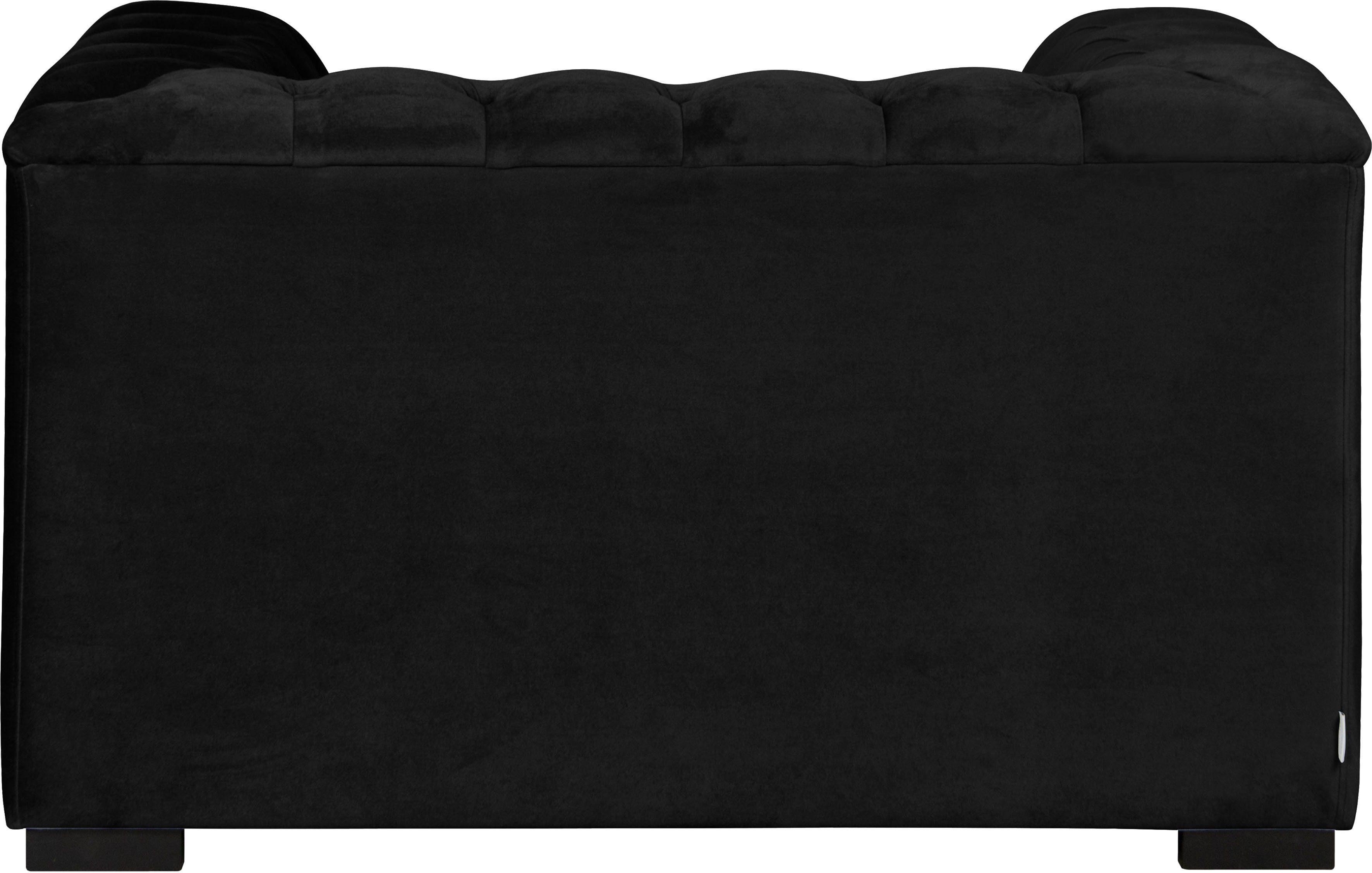 Guido Maria Kretschmer Home&Living Chesterfield-fauteuil Kalina stoel klassieke chesterfield knoopdetails, zeer hoogwaardige afwerking
