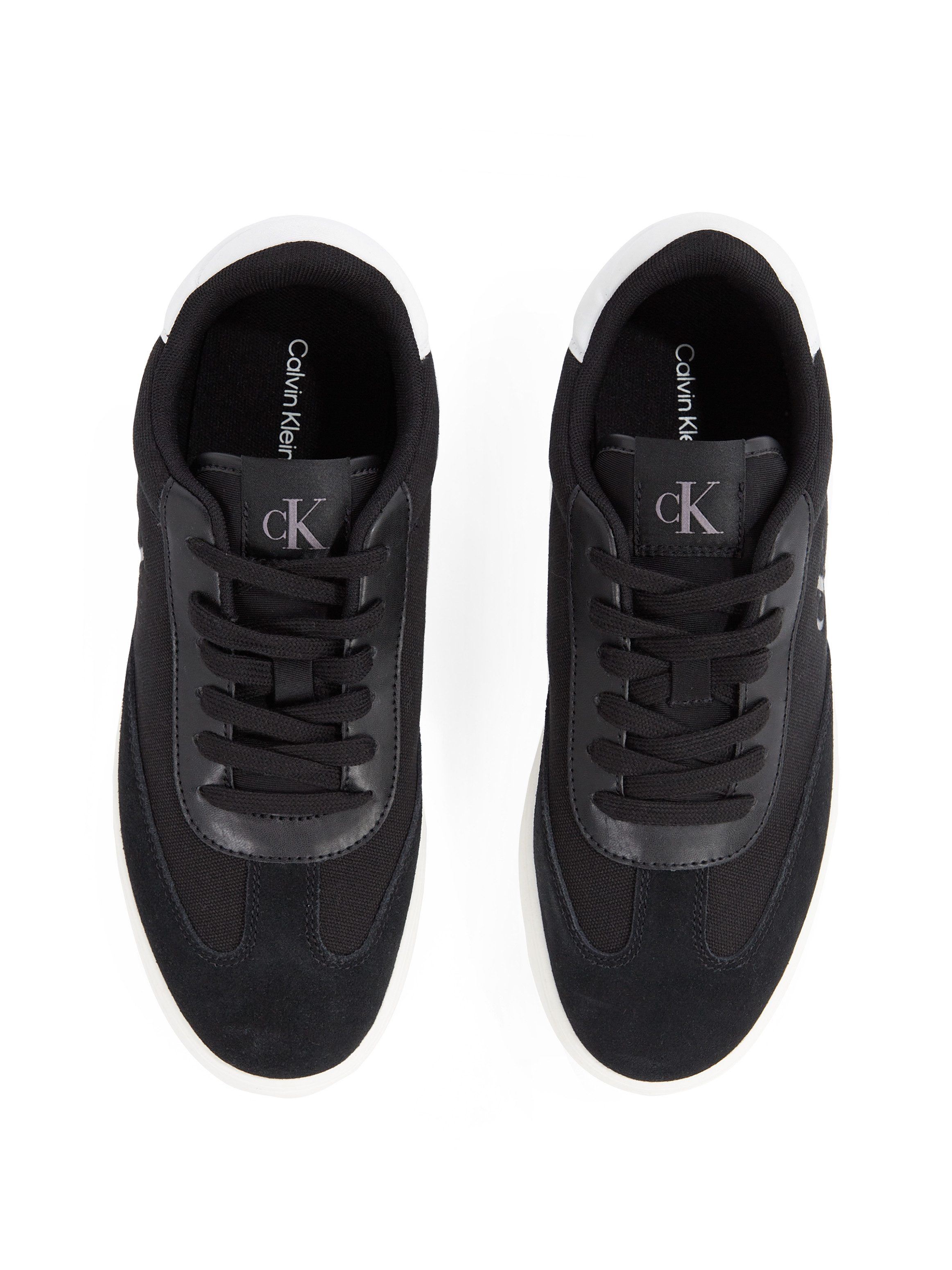Calvin Klein Sneakers CLASSIC CUPSOLE LOW MIX MG , veterschoen, lage schoen, vrijetijdssneaker met logo-opdruk