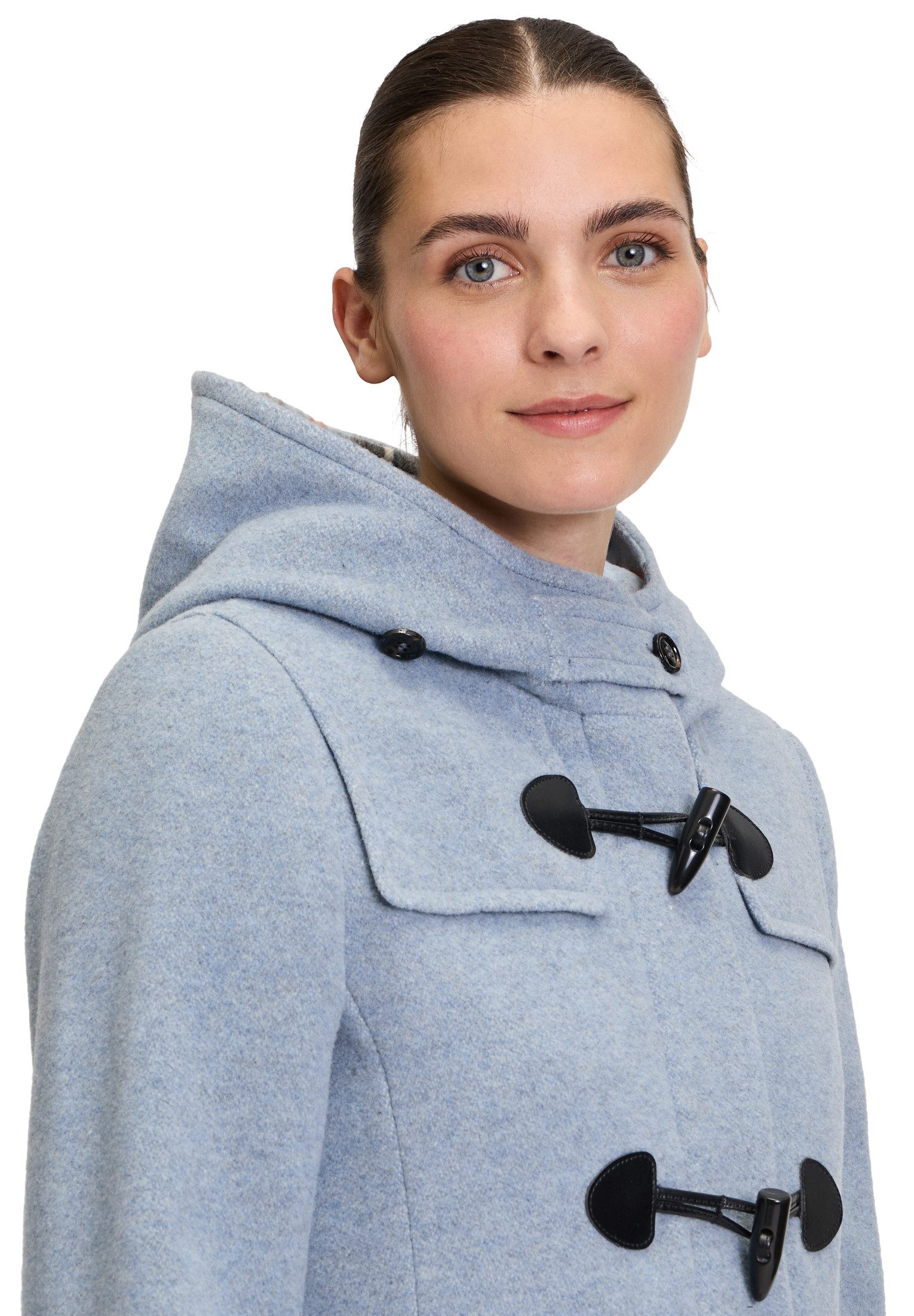 Gil Bret Duffelcoat met wol en capuchon