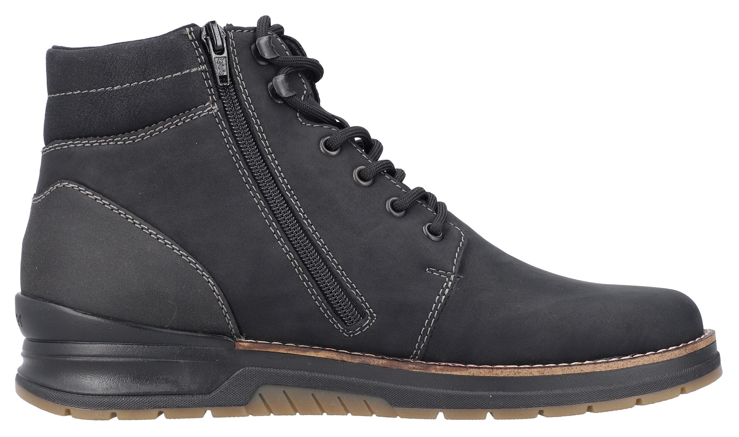 Rieker Winterlaarzen winter-enkellaars, veterschoenen met riekertex-membraan