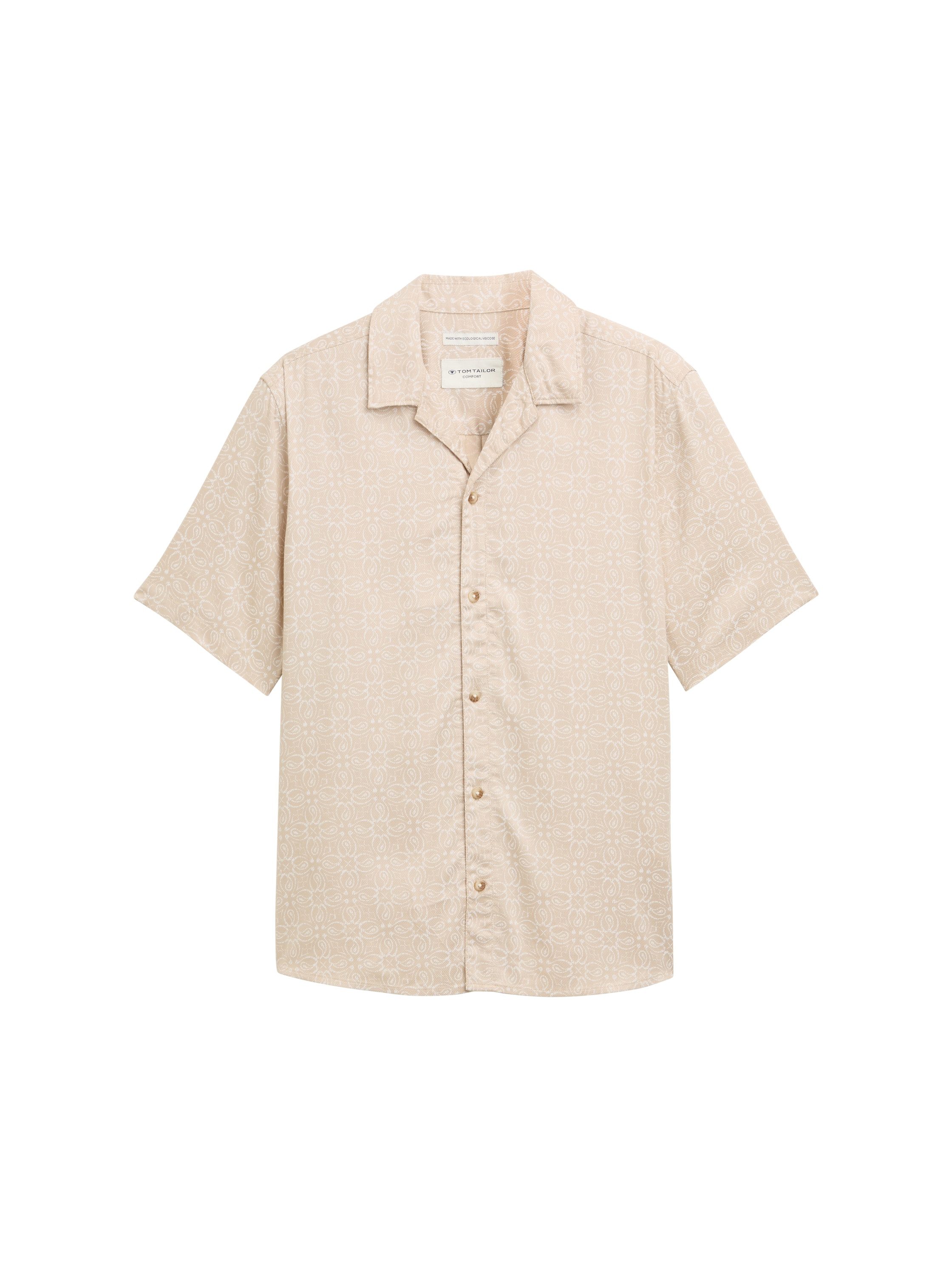 Tom Tailor Overhemd met korte mouwen met print all-over