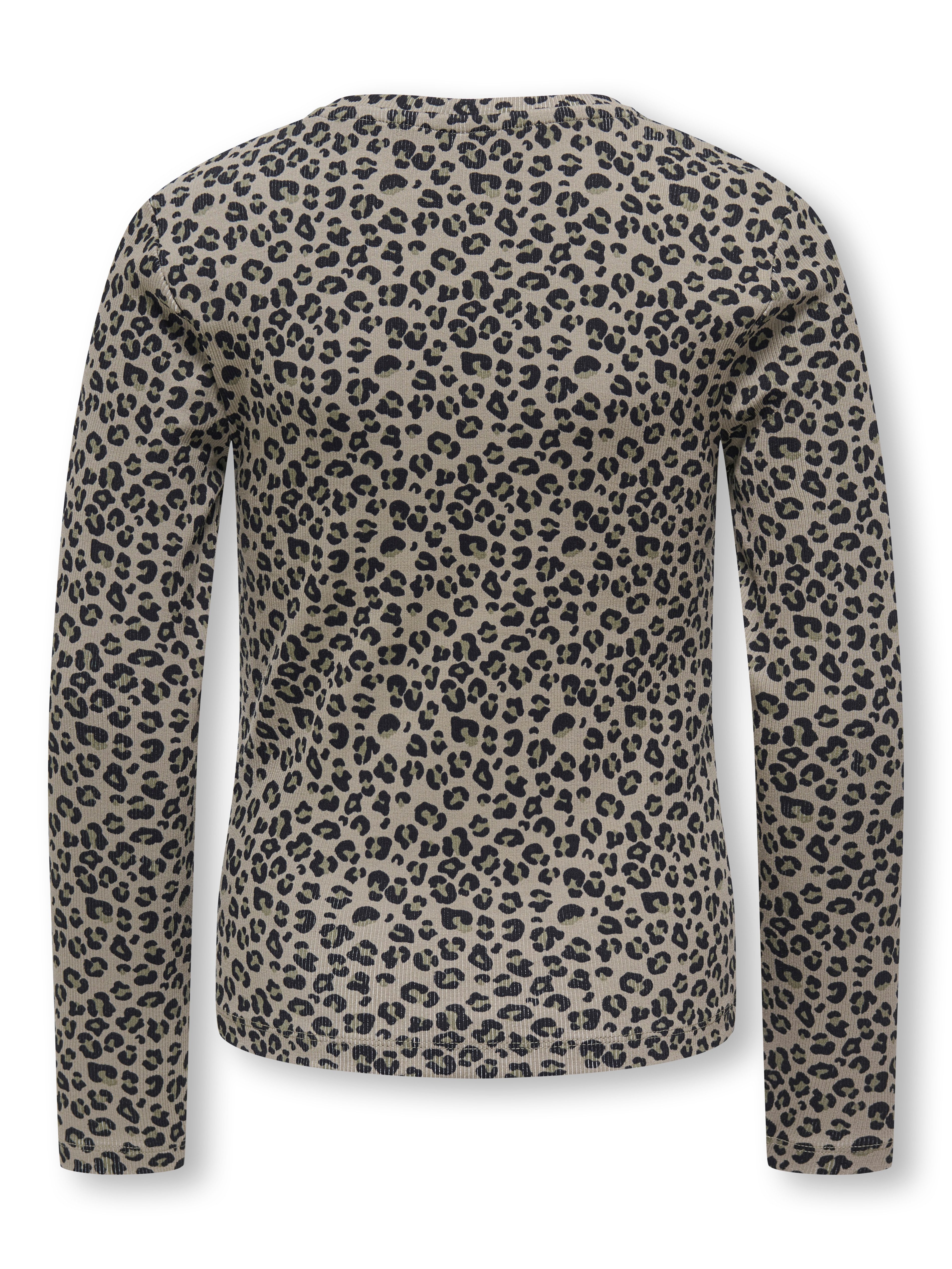 KIDS ONLY Shirt met lange mouwen KOGTRINNY LIFE AOP L/S O-NECK TOP JRS