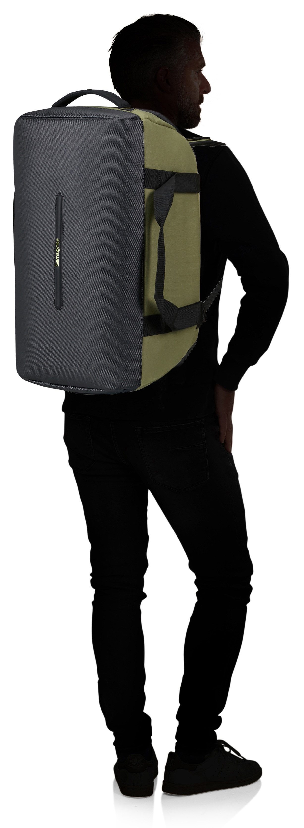 Samsonite Reistas ECODIVER DUFFLE S Duffle als rugzak draagbaar