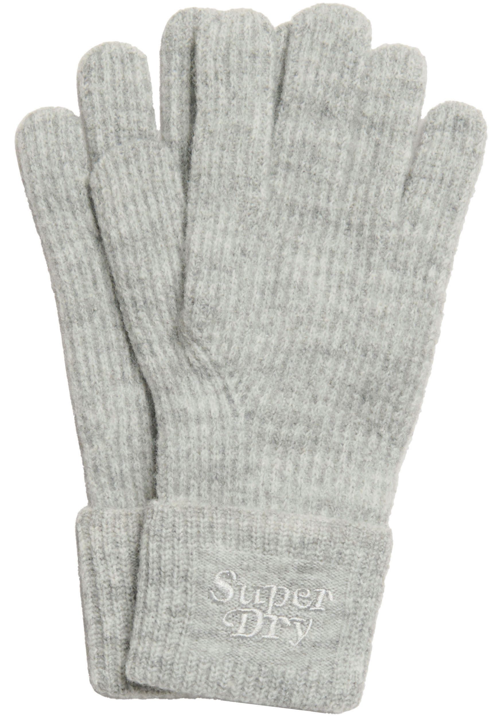 Superdry Gebreide handschoenen SOFT RIB KNIT GLOVES