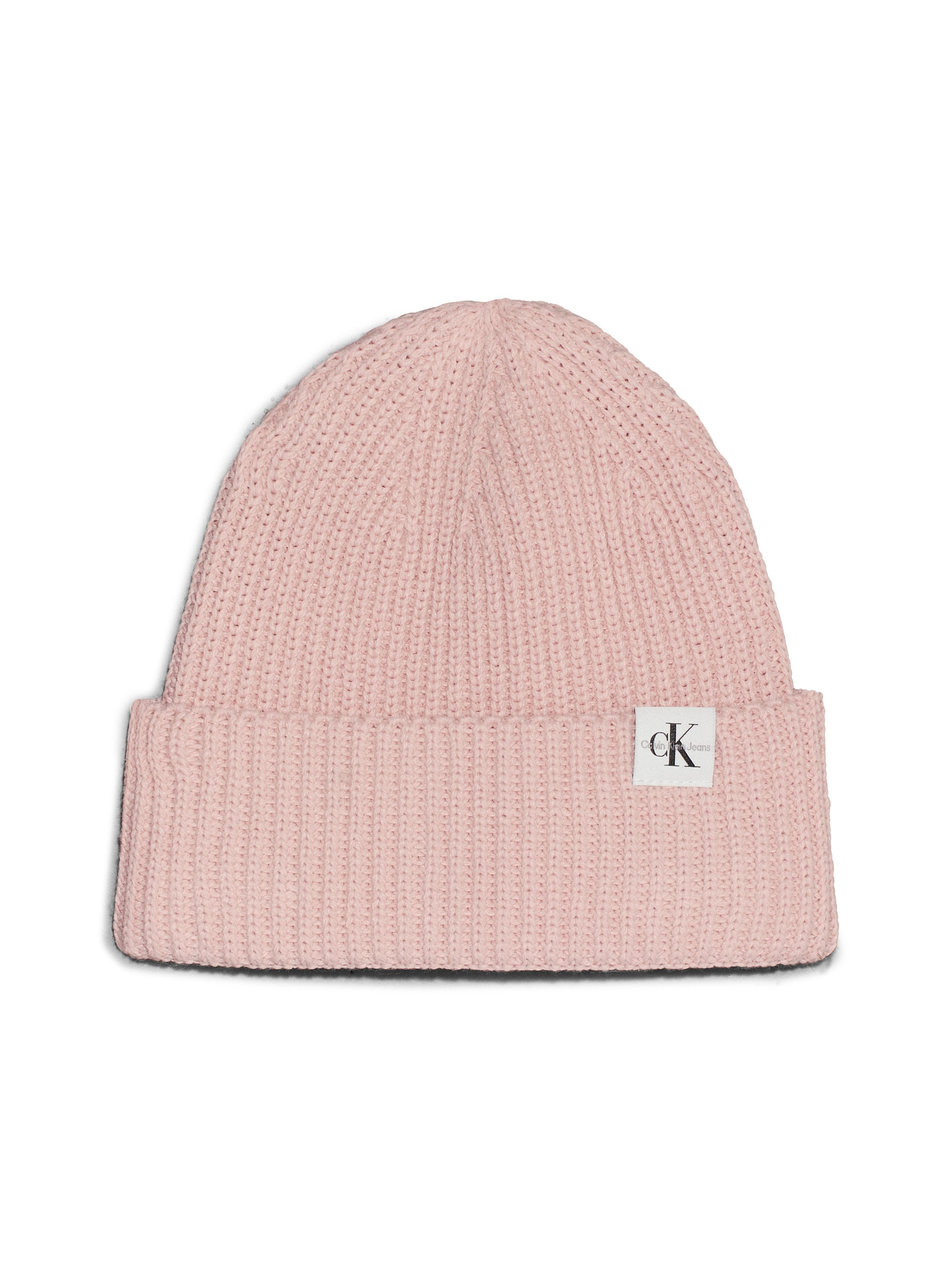 Calvin Klein Beanie MONOGRAM RIB BEANIE