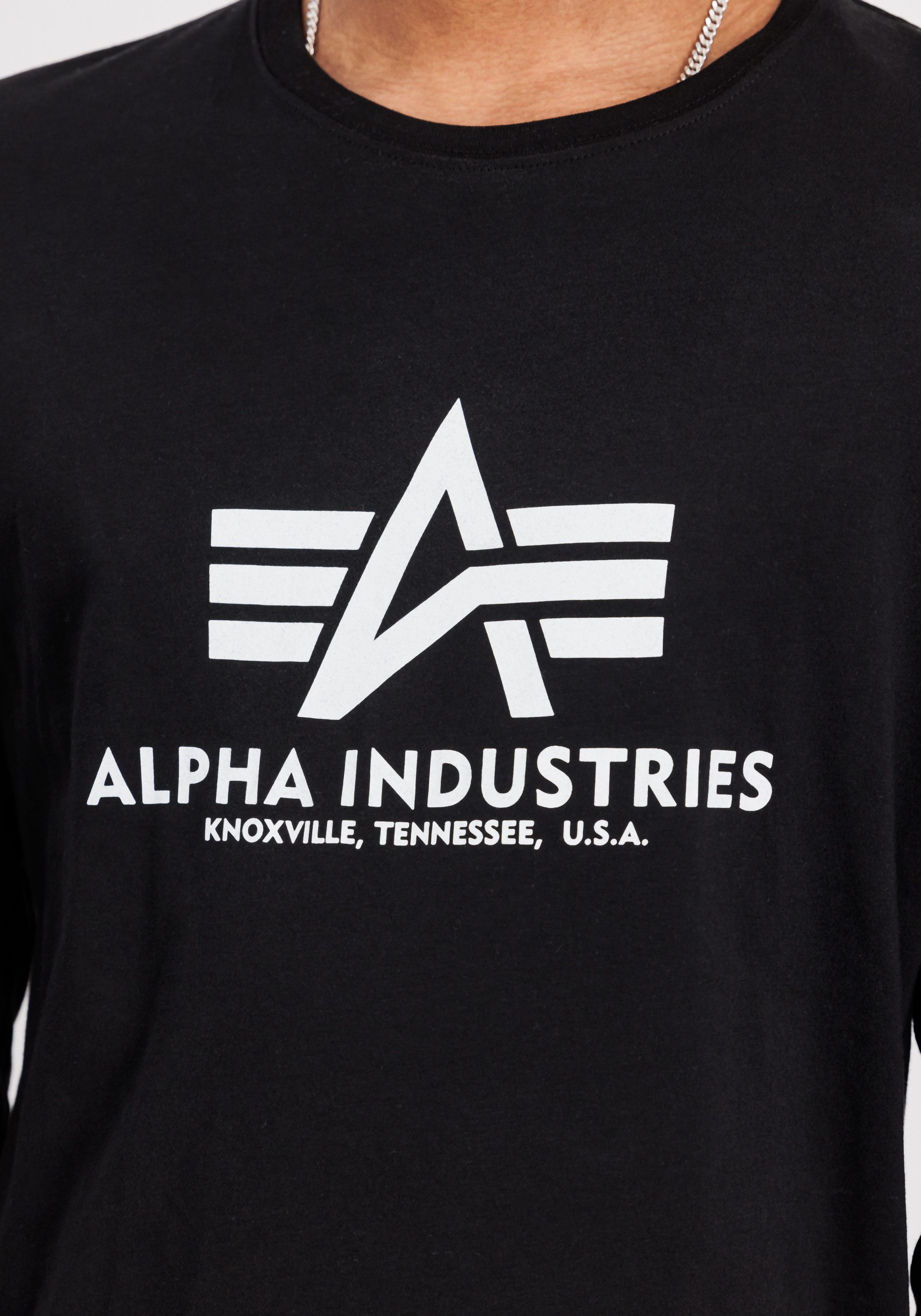 Alpha Industries Longsleeve Alpha Industries Men - Longsleeves Basic T - Longsleeve