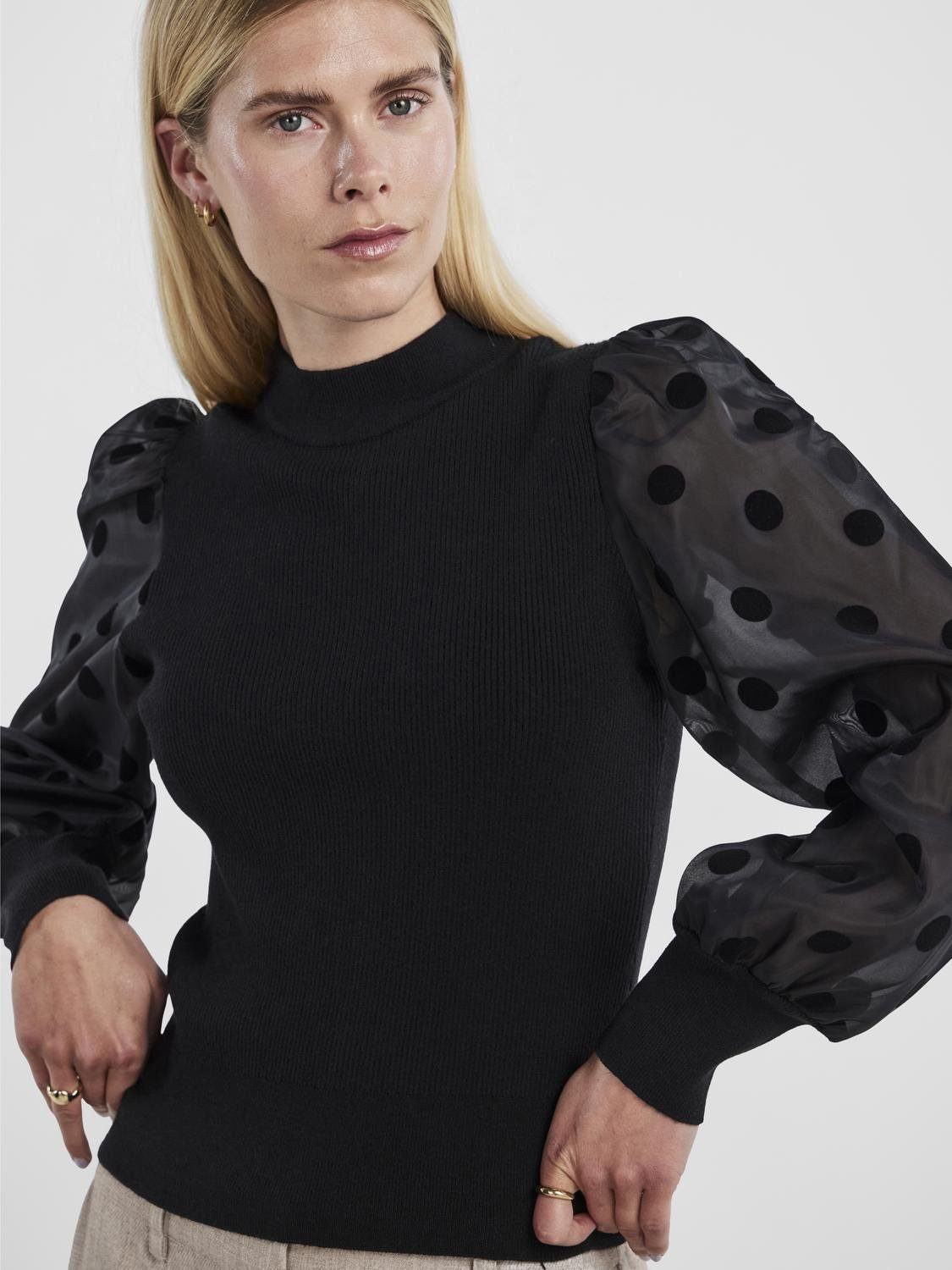 Y.A.S Trui met ronde hals YASDOTME LS KNIT PULLOVER S. NOOS