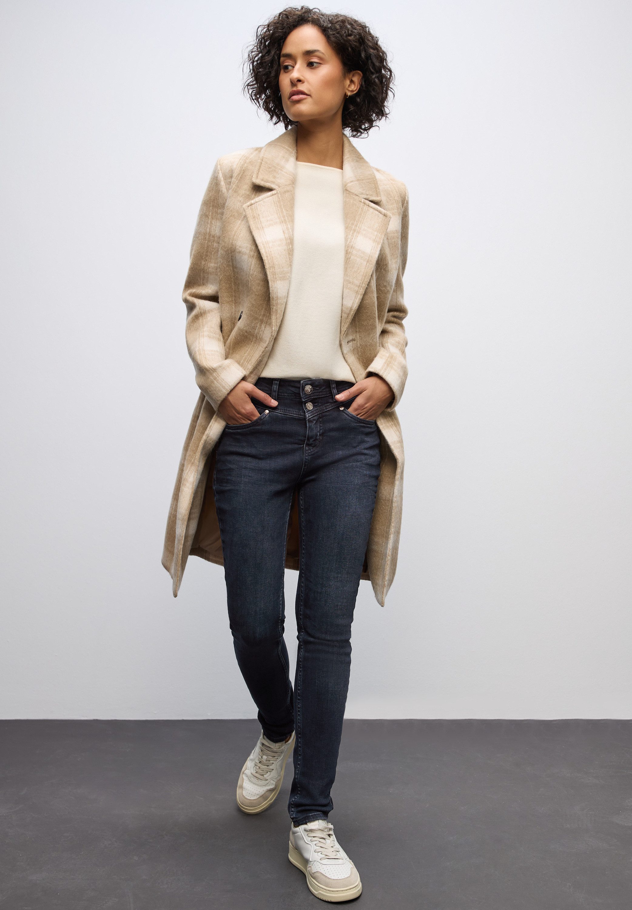 STREET ONE Slim fit jeans Style York in 5-pocket-stijl en met stretch
