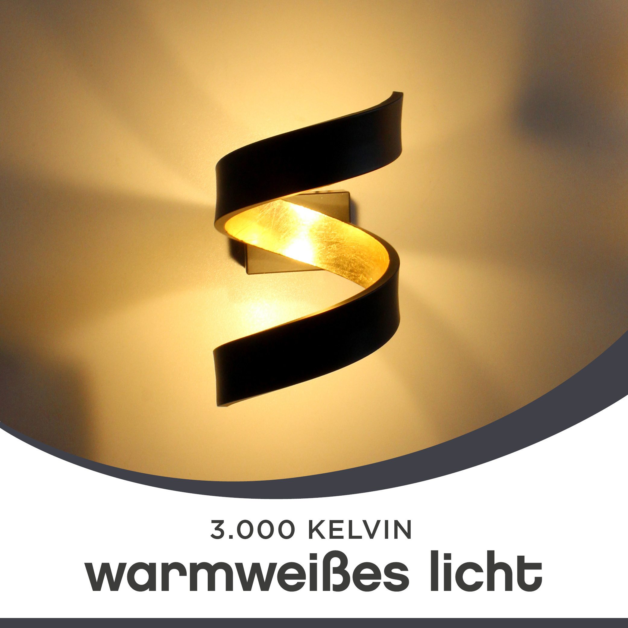ECO-LIGHT Led-wandlamp Helix (1 stuk)