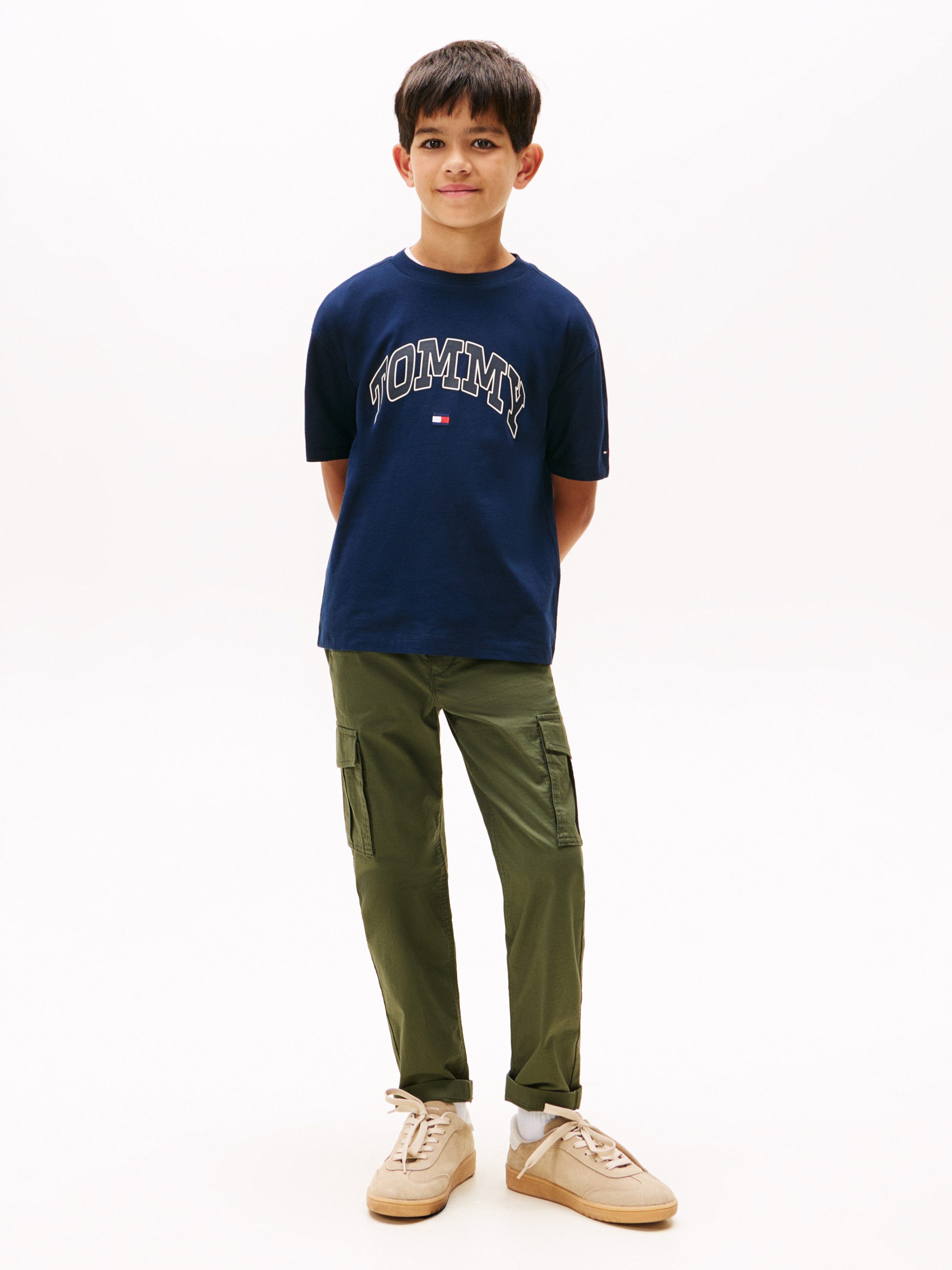 Tommy Hilfiger T-shirt VARSITY RAISED PRINT TEE SS