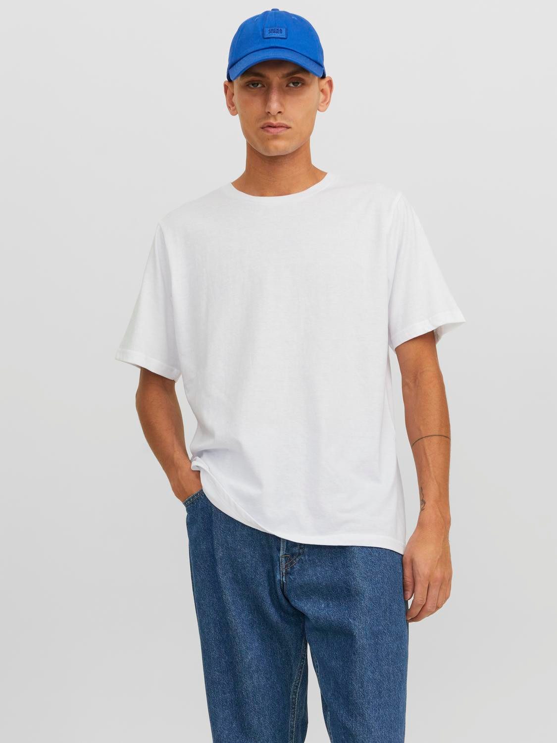 Jack & Jones Shirt met ronde hals JACUNDER TEE CREW NECK 3 PACK NOOS (set, 3-delig)