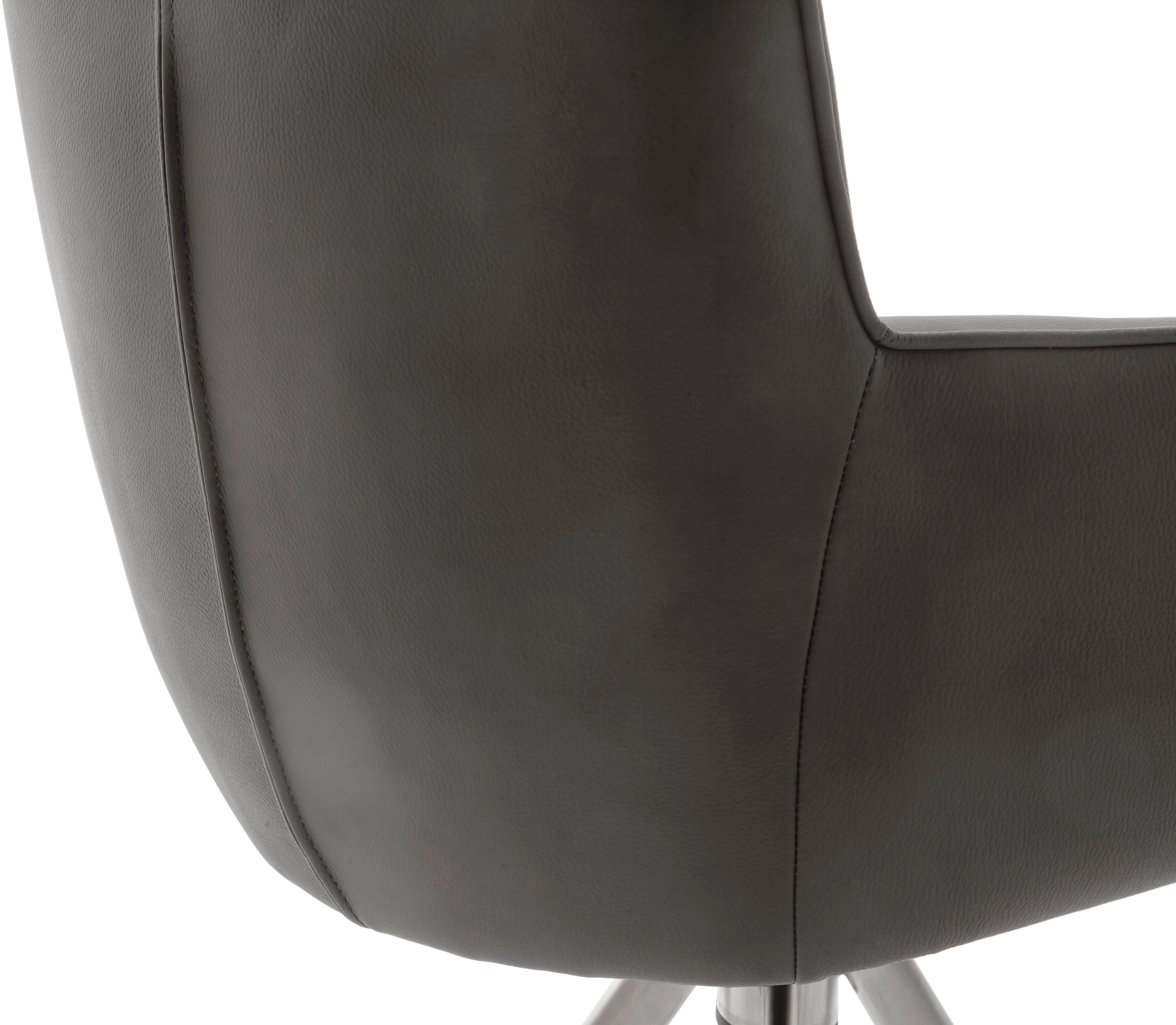 MCA furniture Stoel met 4 poten Limoen (set, 2 stuks), 360° draaibaar, belastbaarheid 120 kg, zithoogte ca. 49 cm (set, 2 stuks)
