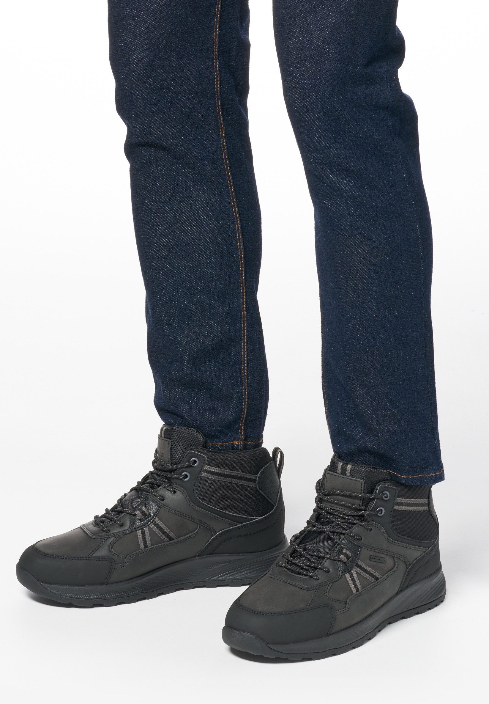 Geox Sneakers U TERRESTRE B ABX F High top sneaker, veterschoenen, vrijetijdsschoen in TEX-uitvoering