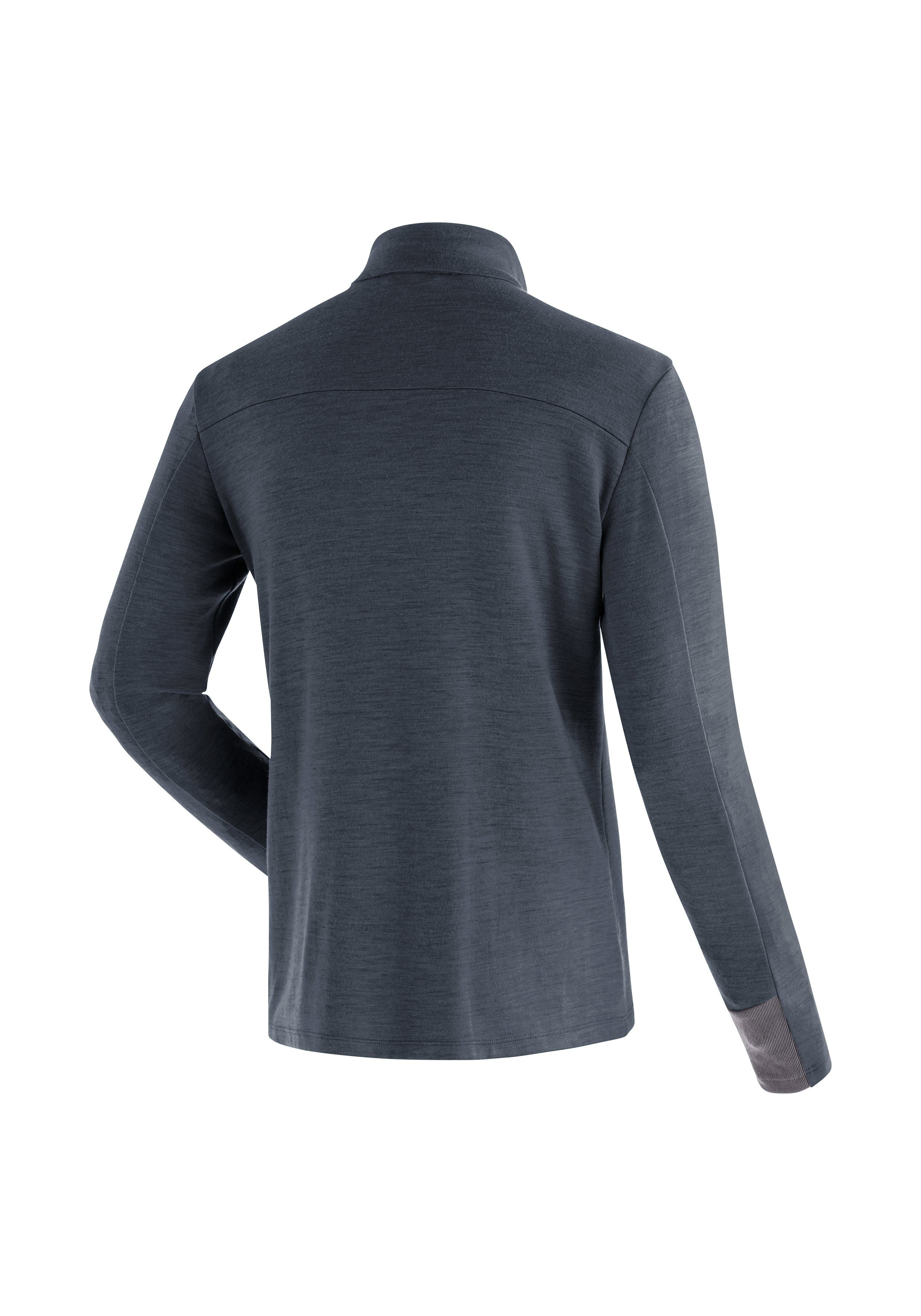 Maier Sports Functioneel shirt Skutvik M Midlayer-jack voor heren, ideaal voor skitochten
