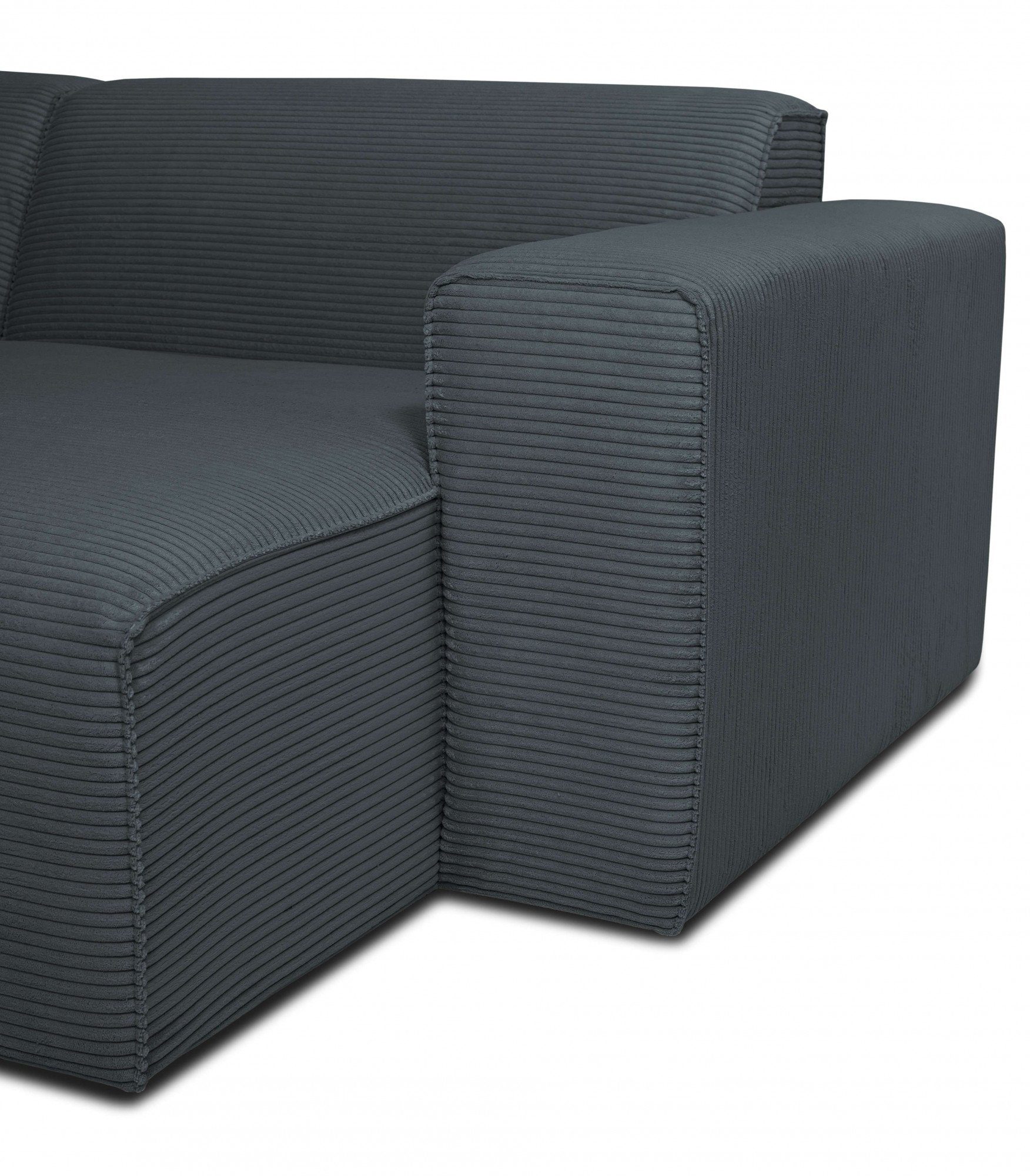 INOSIGN Zithoek Clayton in een trendy ribfluwelen bekleding, diverse combinaties mogelijk