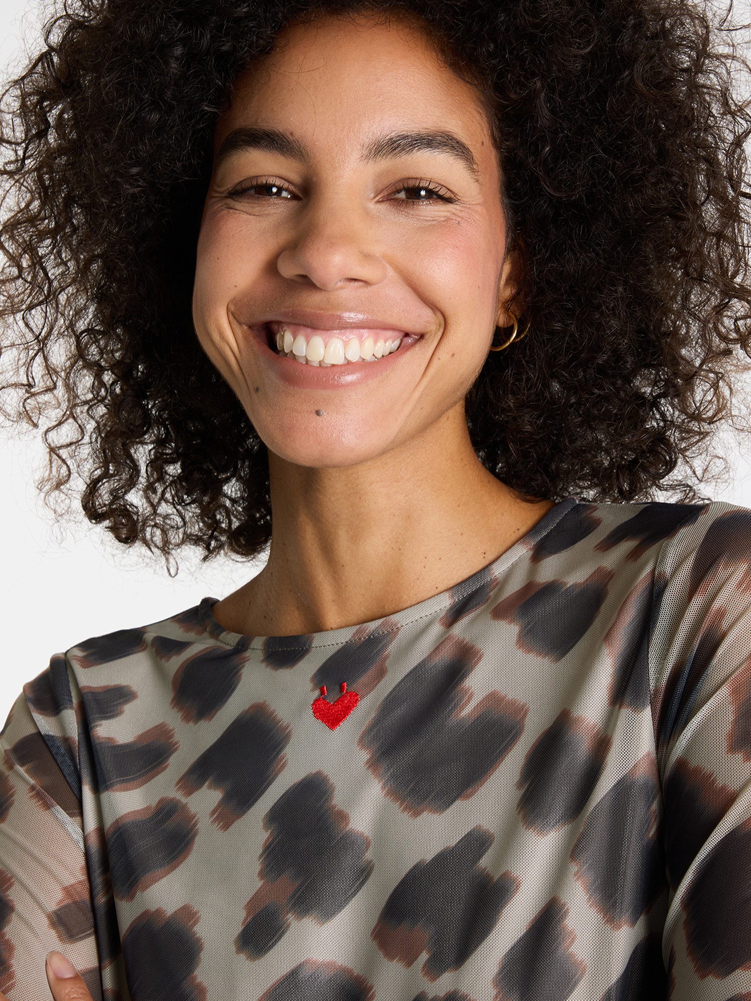 Lieblingsstück Shirt met lange mouwen EasterL in mesh-design