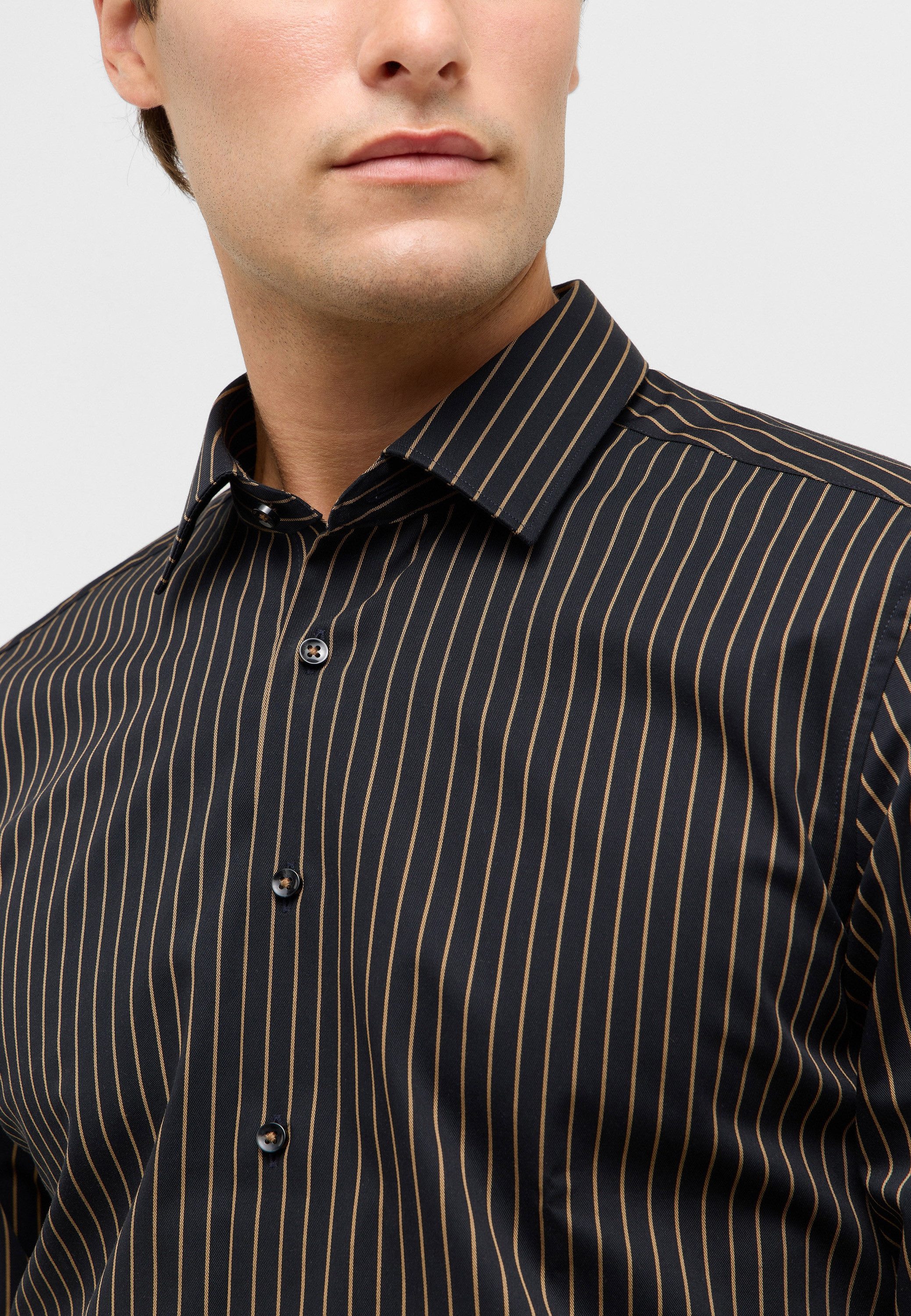 Eterna Overhemd met lange mouwen Slim fit