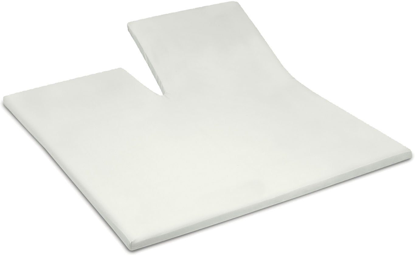Cinderella Hoeslaken Dubbel-jersey Kreuk- en knoopvrij, tot 15 cm hoogte hoeslakens maat 160 cm x 200-210 cm wit